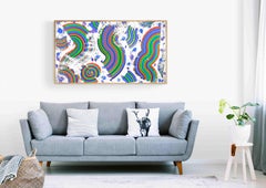 Art contemporain indien par Sumit Mehndiratta - Composition n° 240
