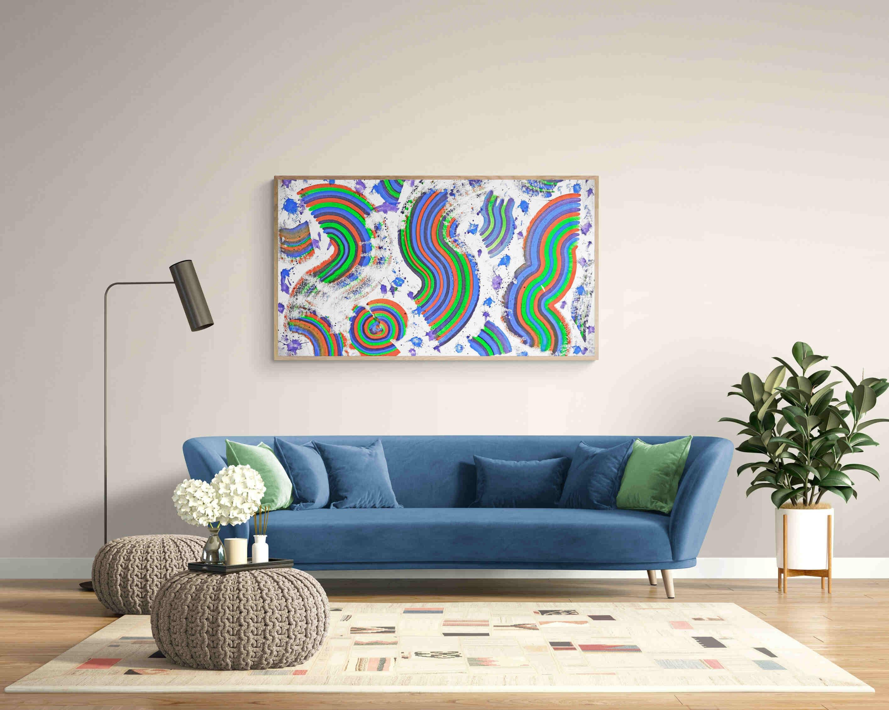 Arte contemporanea indiana di Sumit Mehndiratta - Composizione n. 240 in vendita 2