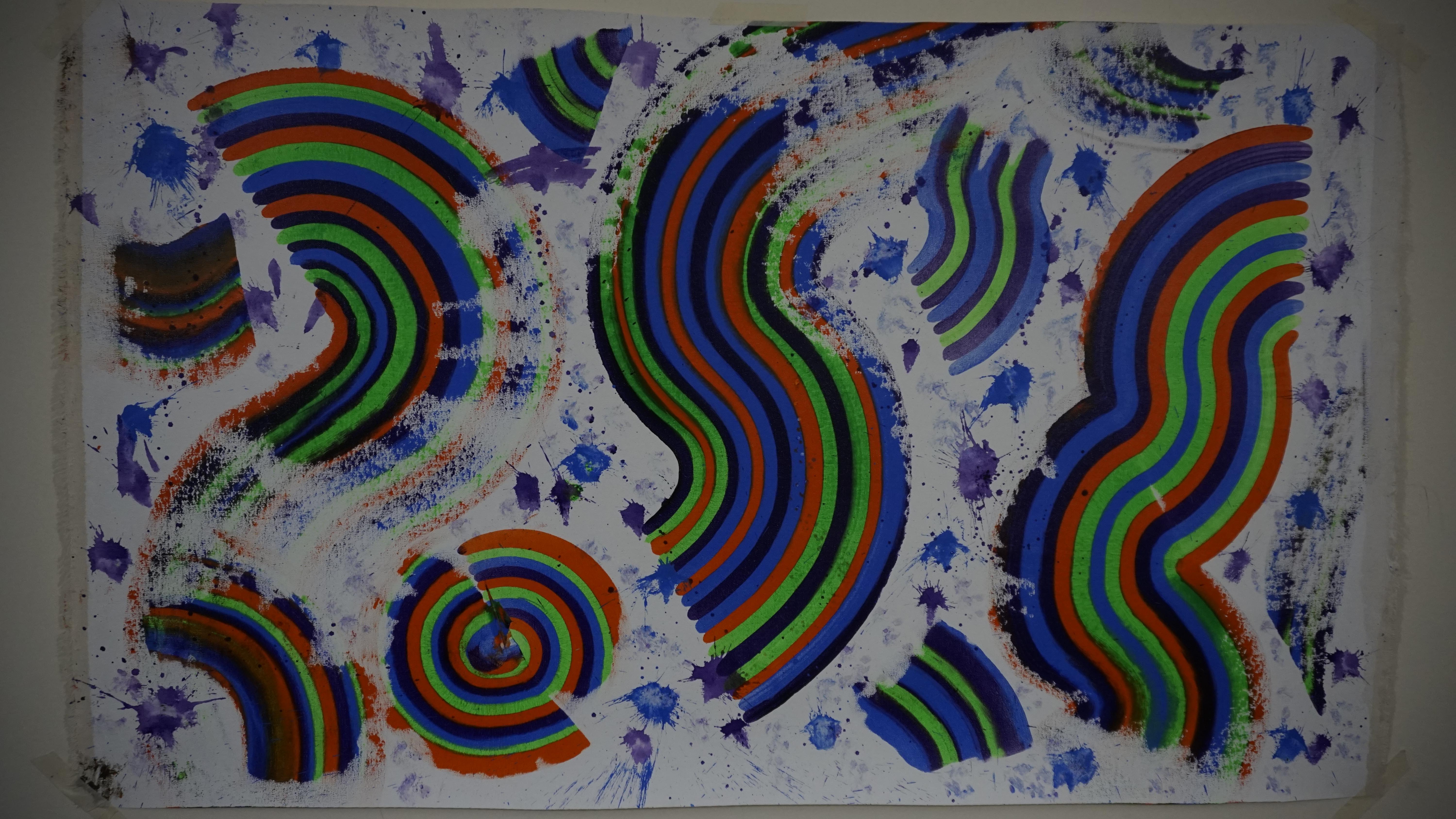 Arte contemporanea indiana di Sumit Mehndiratta - Composizione n. 240 in vendita 7