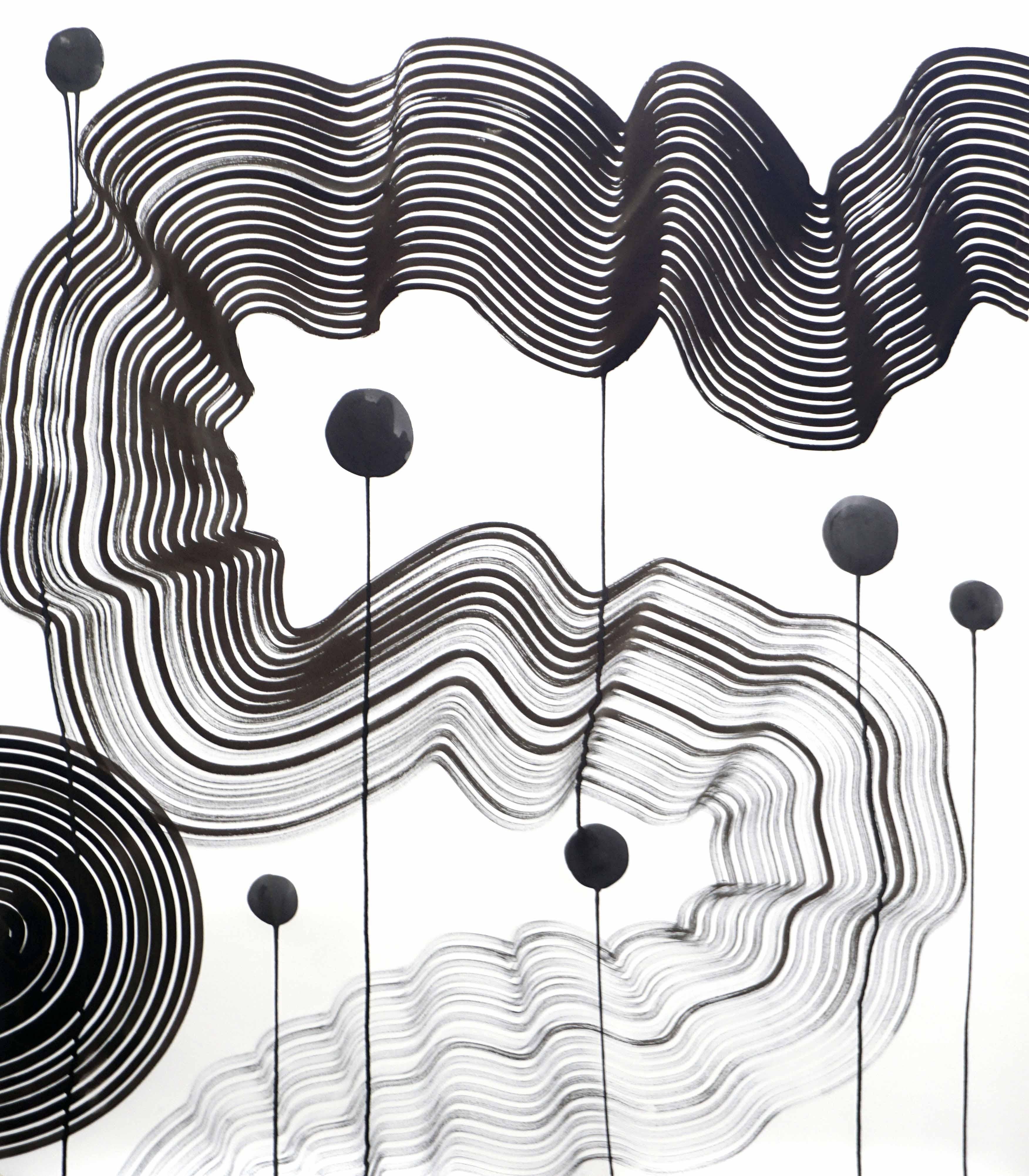 Arte contemporanea indiana di Sumit Mehndiratta - Composizione n. 318