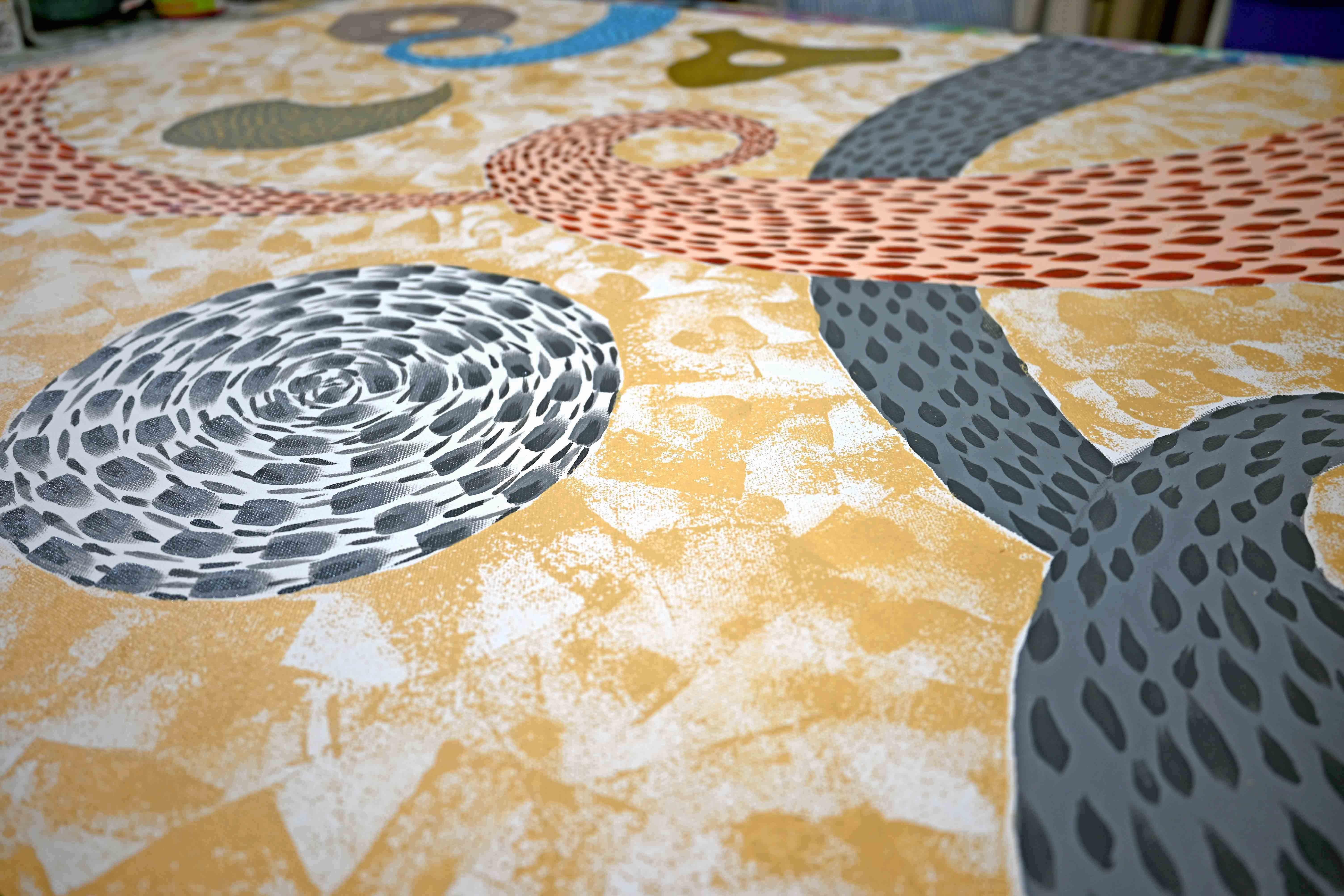 Arte contemporanea indiana di Sumit Mehndiratta - Composizione n. 443 in vendita 6