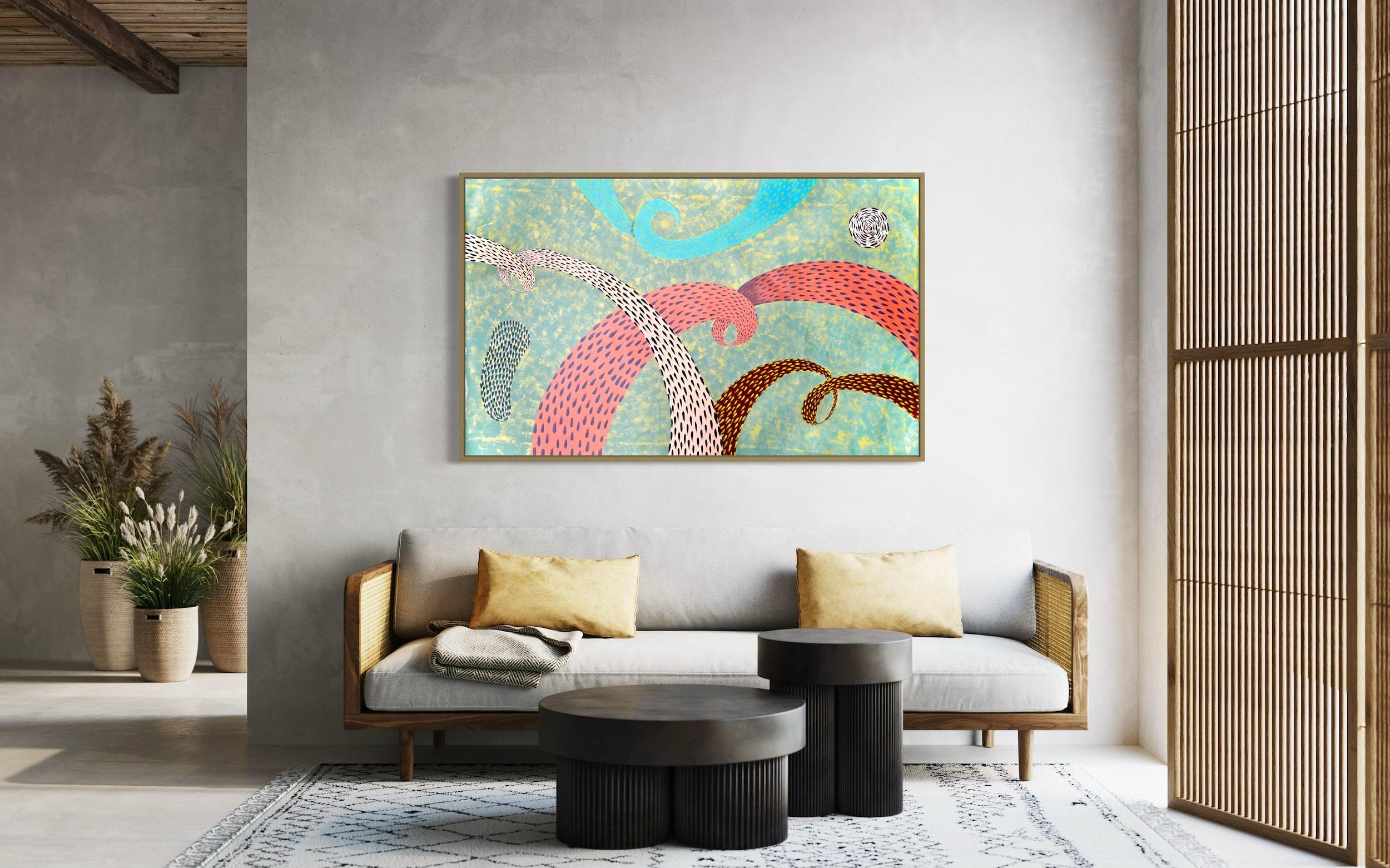 Arte contemporanea indiana di Sumit Mehndiratta - Composizione n. 475 in vendita 7