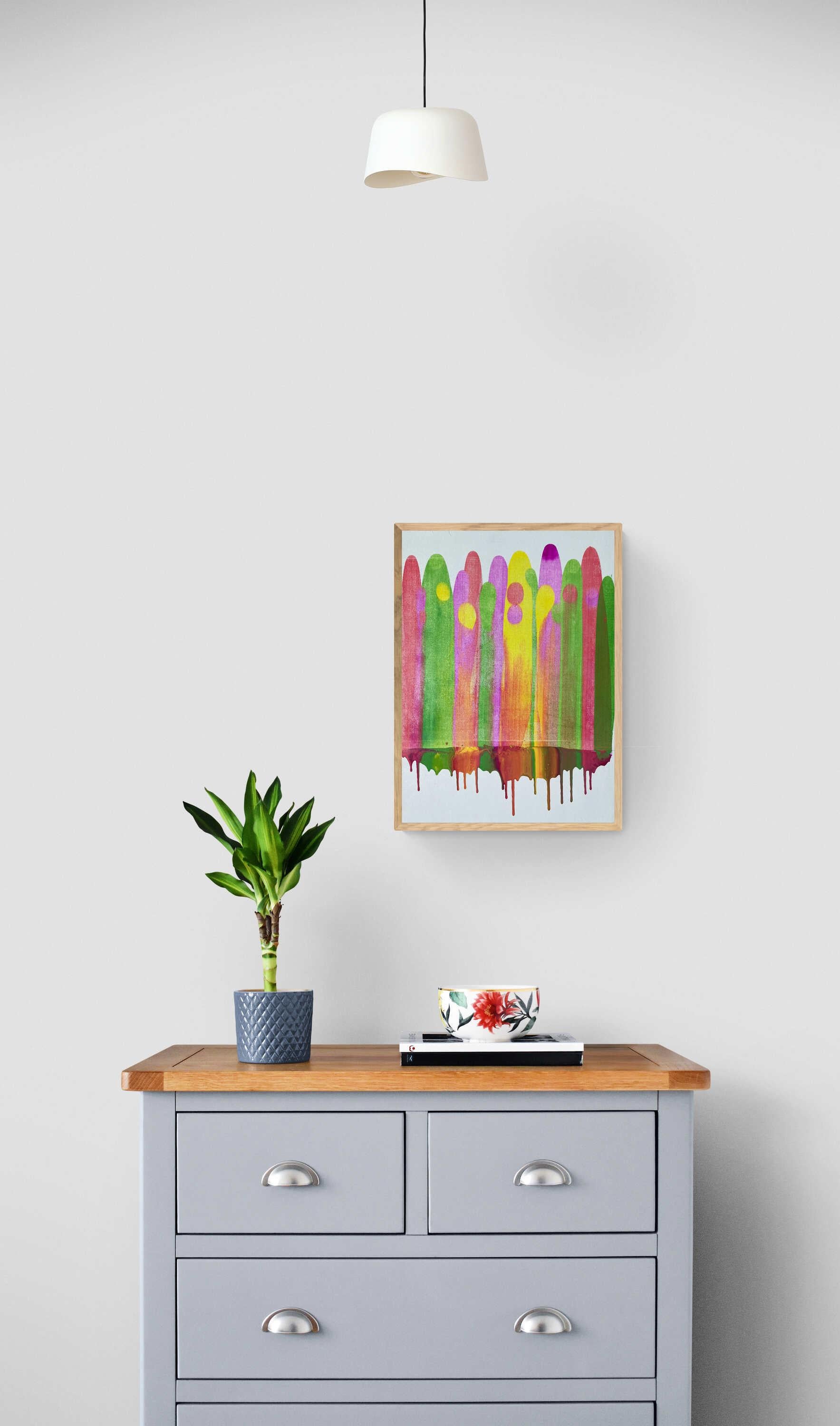 Arte contemporanea indiana di Sumit Mehndiratta - Composizione n. 264 in vendita 2