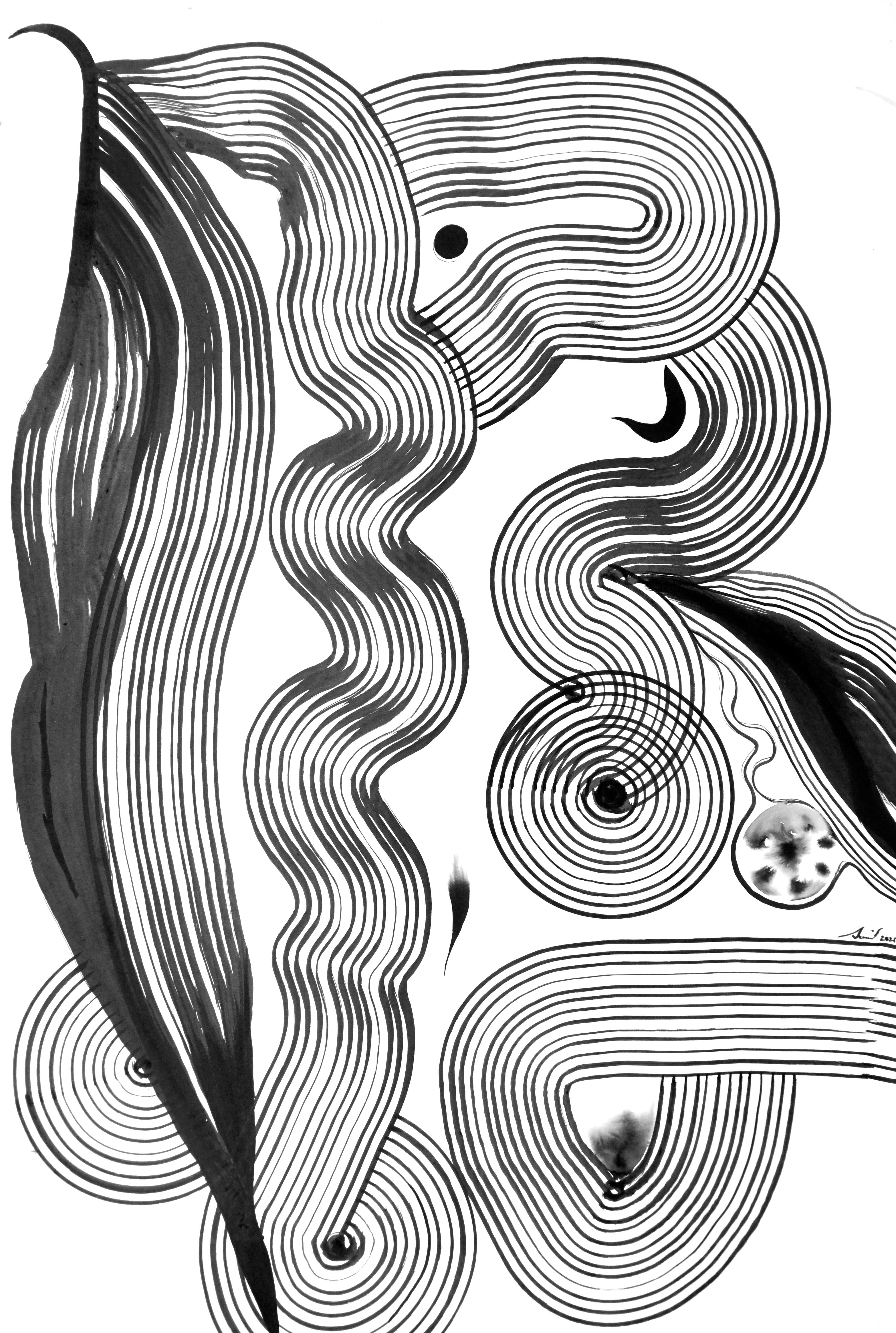 Arte contemporanea indiana di Sumit Mehndiratta - Composizione n. 277 in vendita 1