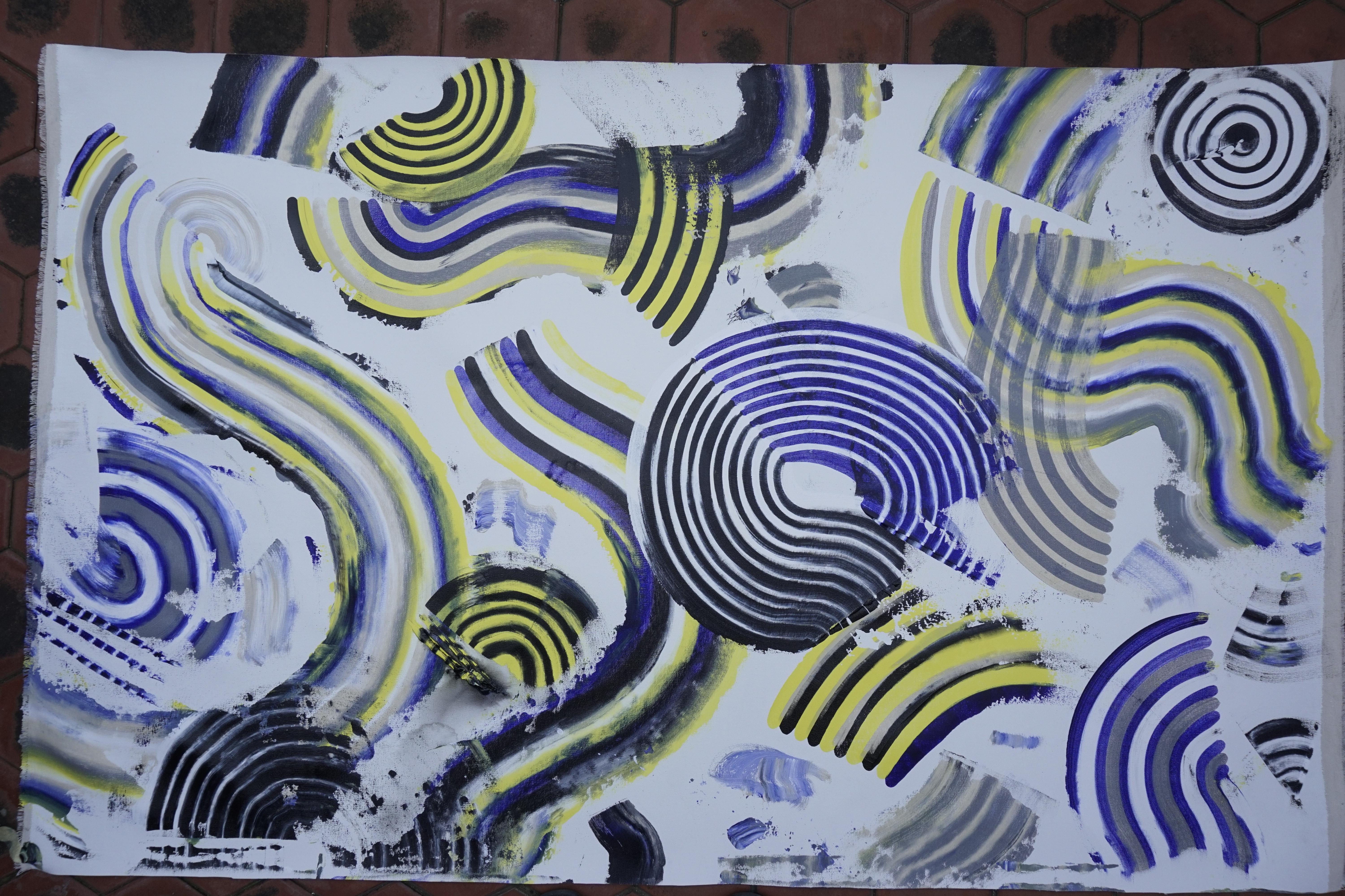 Arte contemporanea indiana di Sumit Mehndiratta - Composizione n. 307 in vendita 12