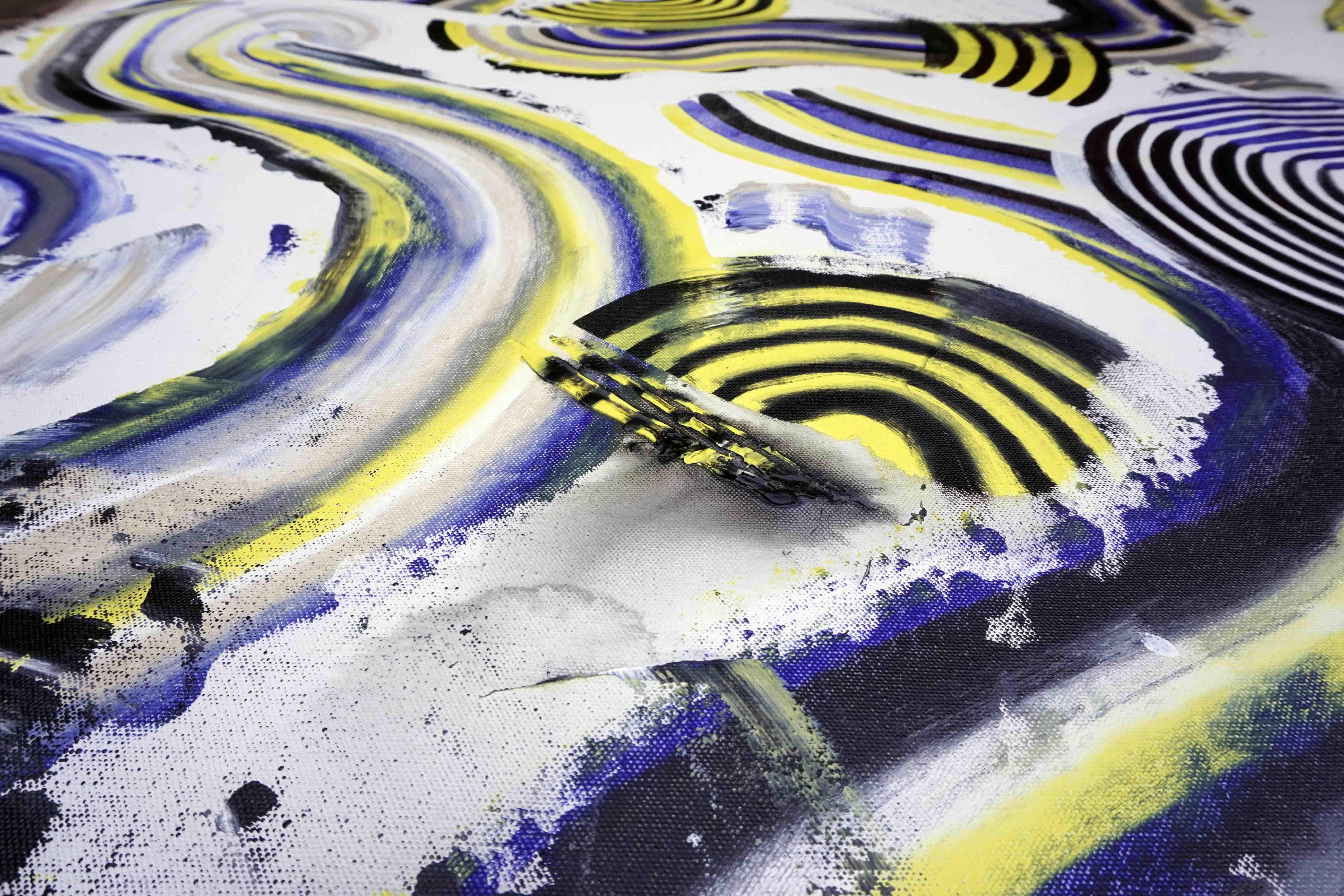 Arte contemporanea indiana di Sumit Mehndiratta - Composizione n. 307 in vendita 2