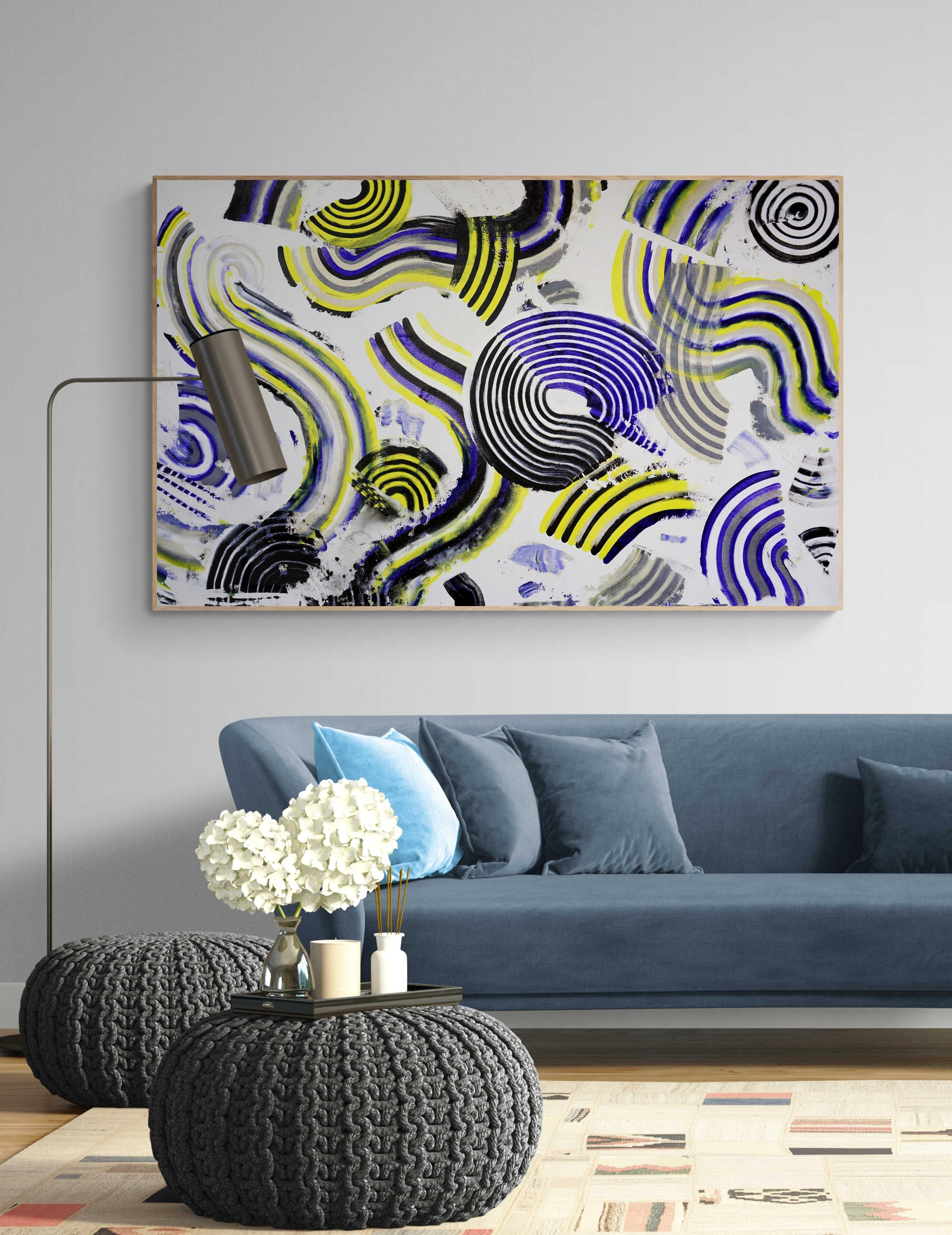 Arte contemporanea indiana di Sumit Mehndiratta - Composizione n. 307 in vendita 7