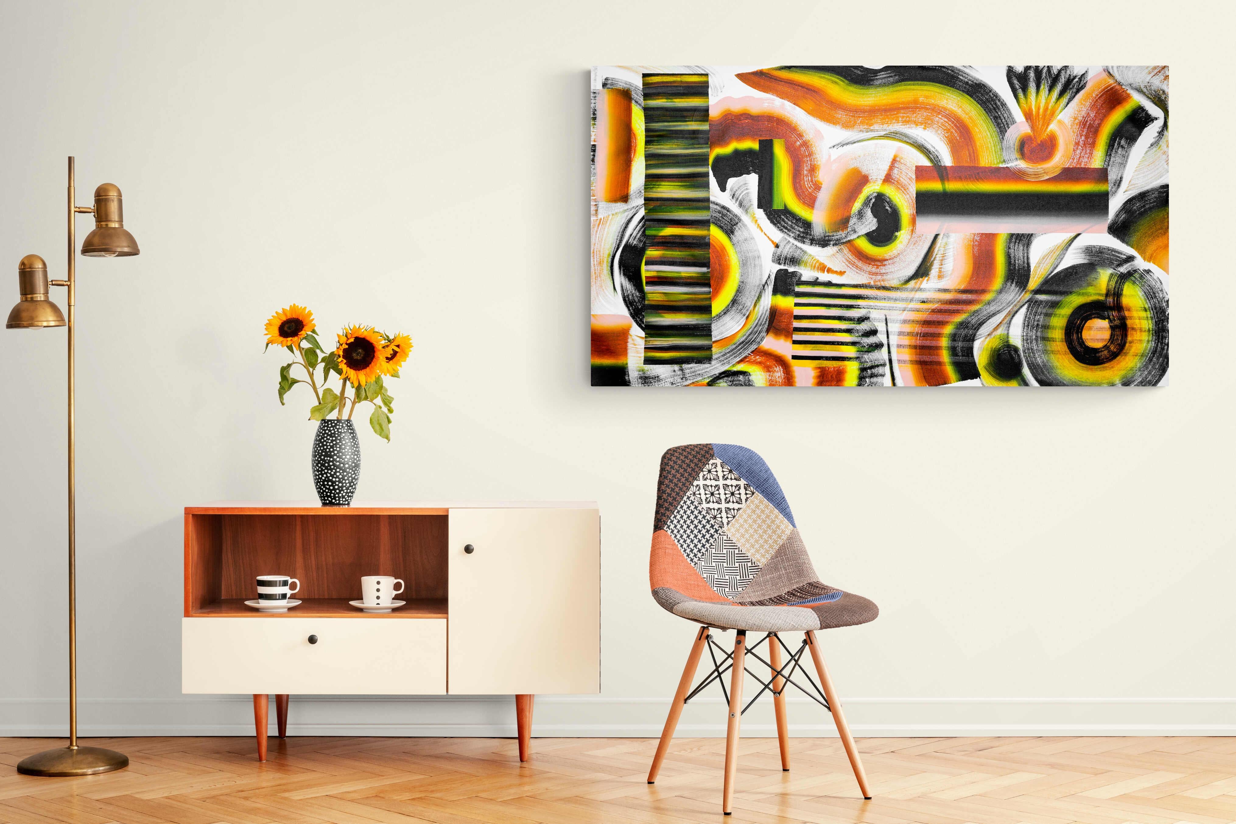 Arte contemporanea indiana di Sumit Mehndiratta - Composizione n. 313 in vendita 6