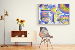 Arte contemporáneo indio de Sumit Mehndiratta - Composición nº 314