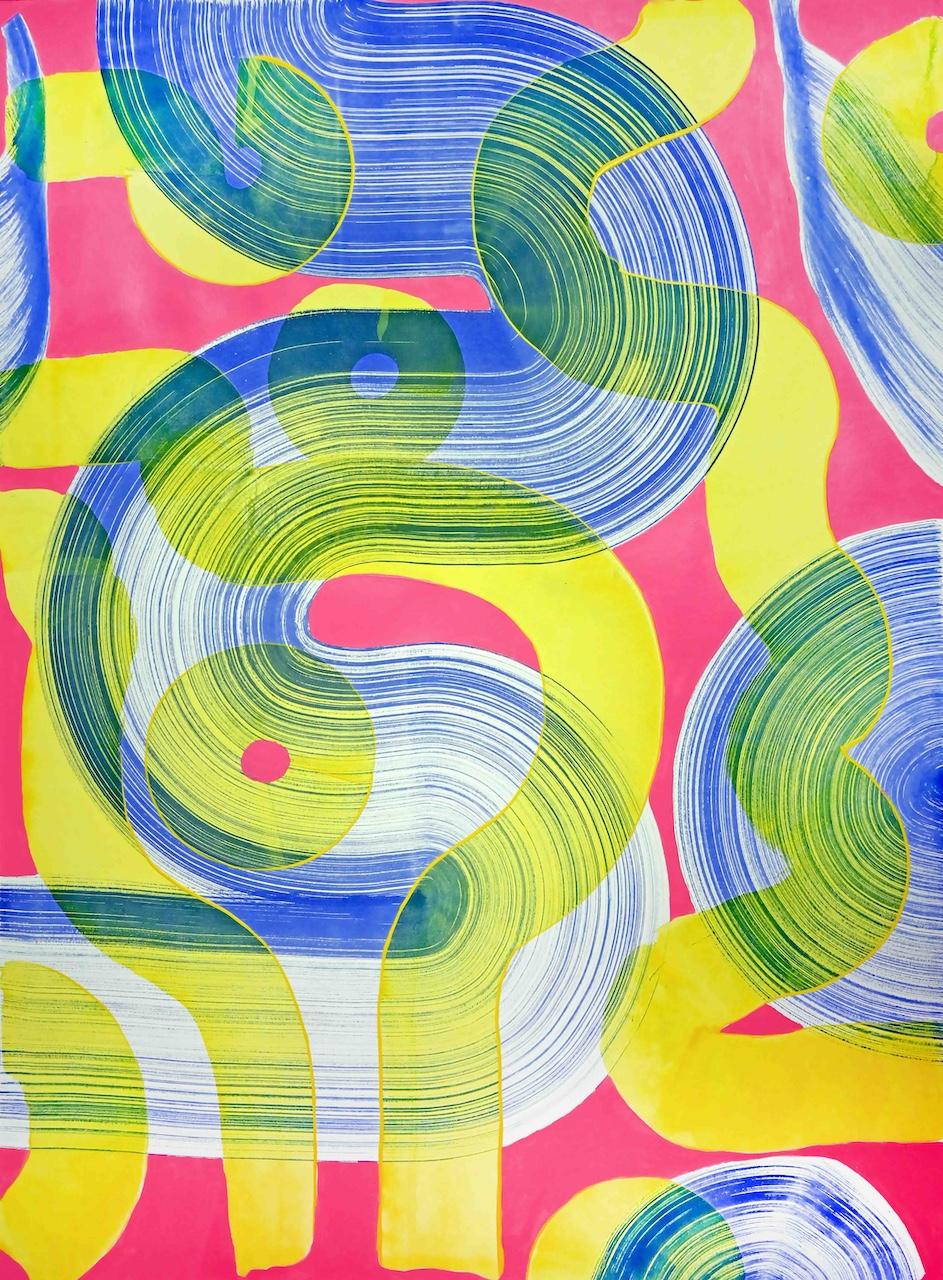 L'arte indiana contemporanea di Sumit Mehndiratta - Drawberries