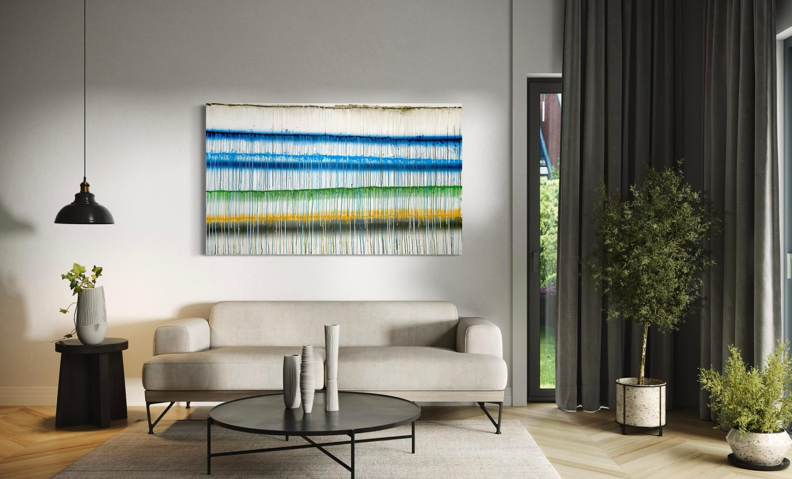 Arte contemporanea indiana di Sumit Mehndiratta - Drip Couture in vendita 1