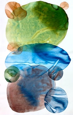 Art contemporain indien de Sumit Mehndiratta - Terre Air Eau