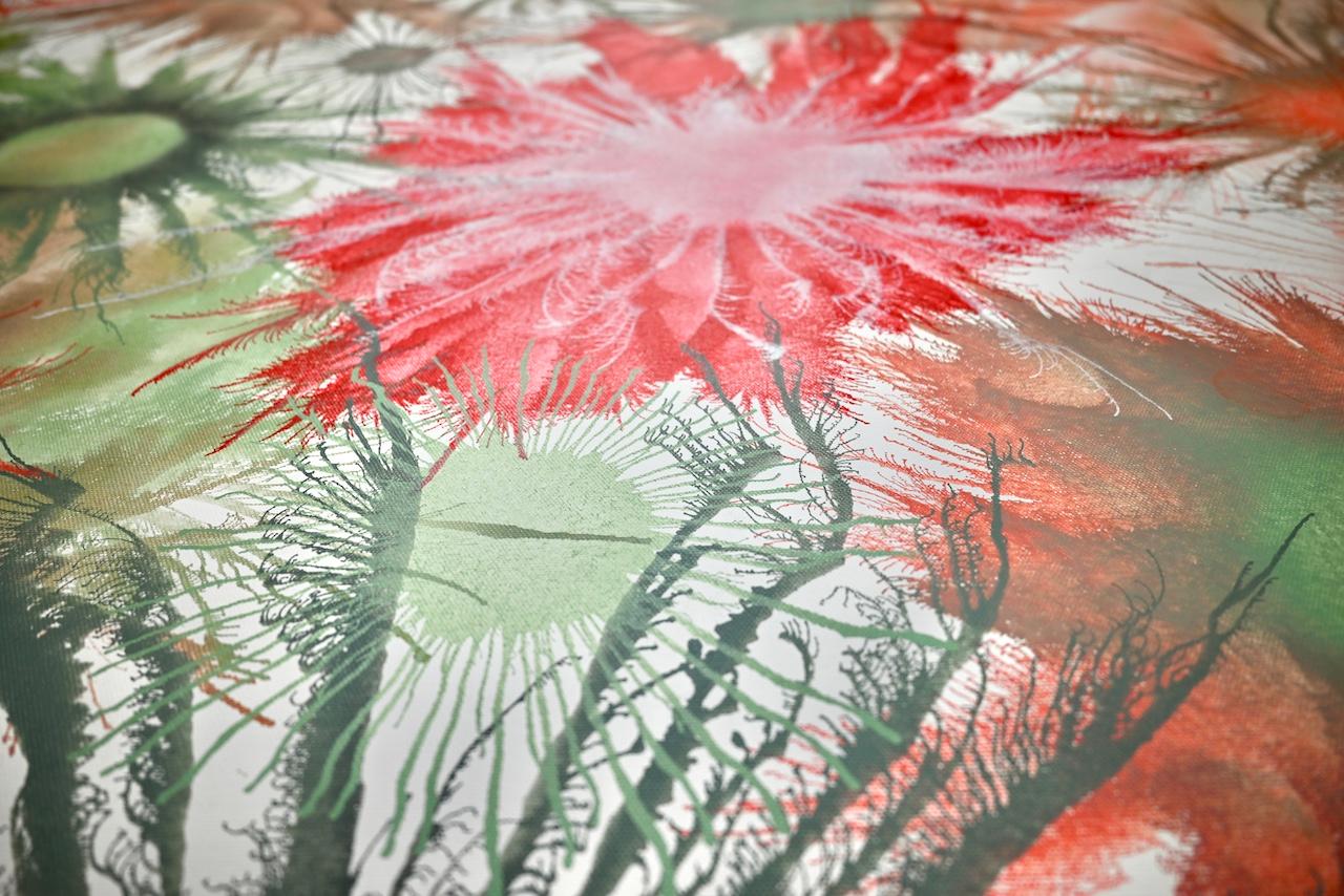 Arte contemporanea indiana di Sumit Mehndiratta - Serie Exploflora Coralli Femminili in vendita 2