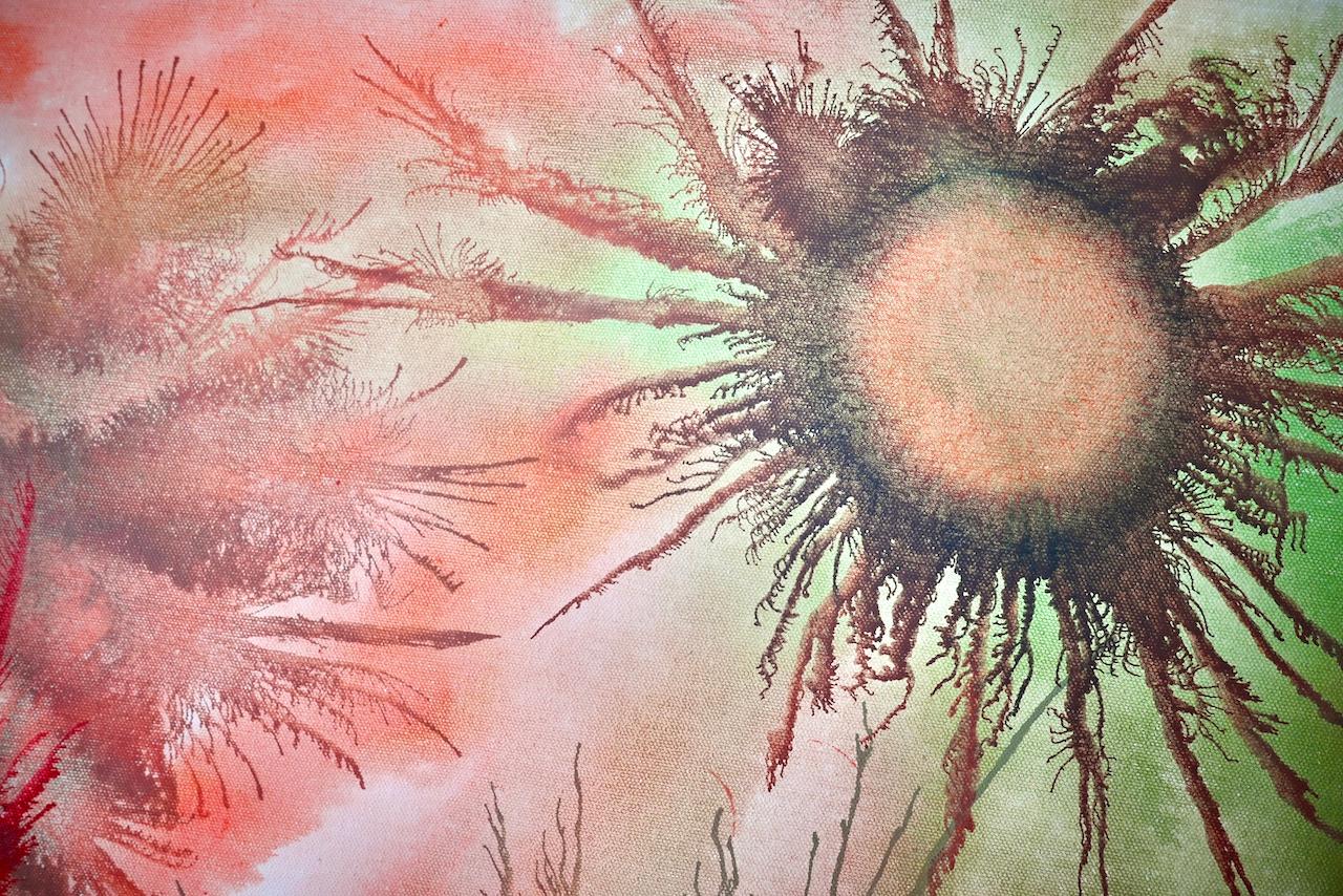 Arte contemporanea indiana di Sumit Mehndiratta - Serie Exploflora Coralli Femminili in vendita 4