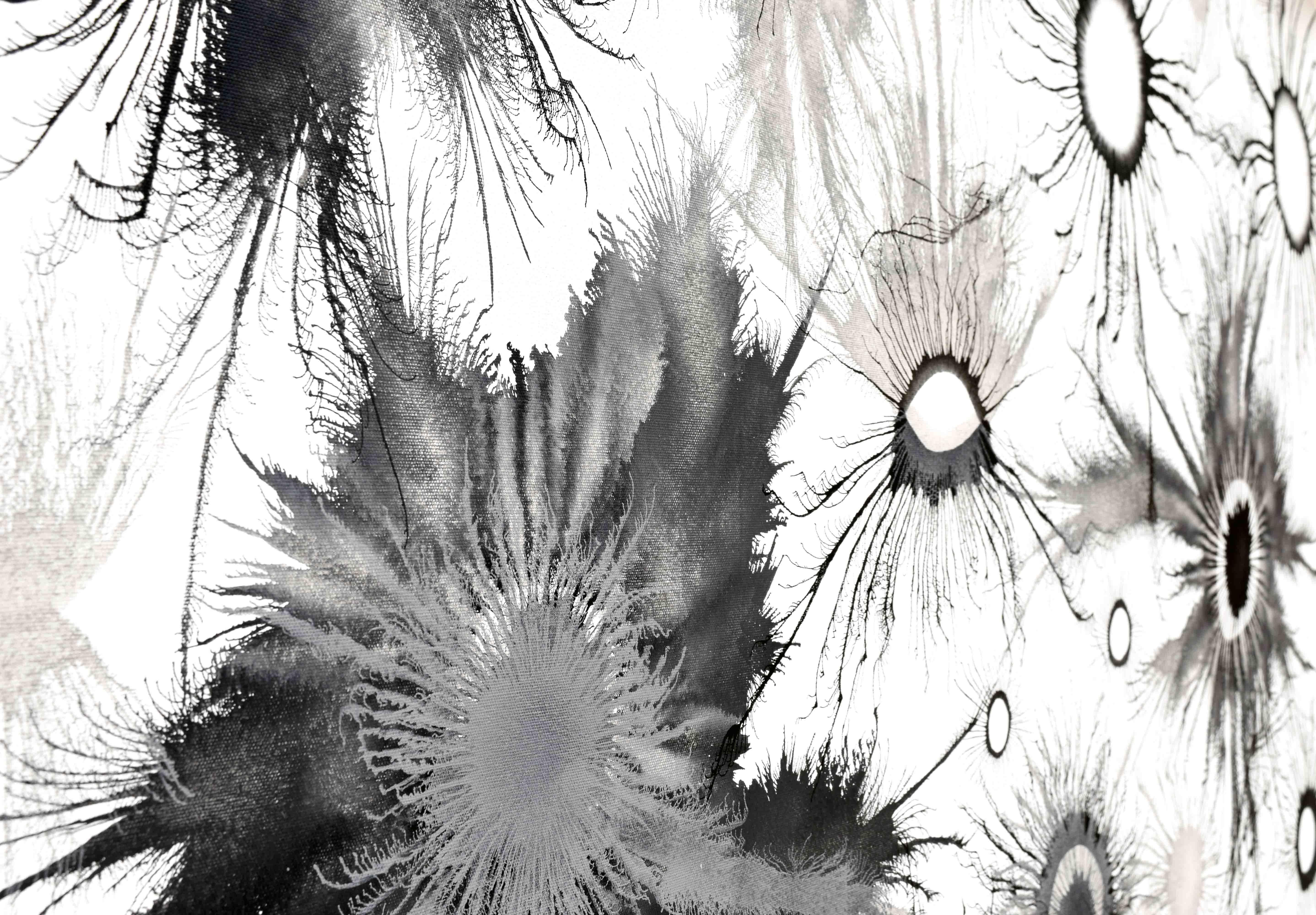 Arte contemporanea indiana di Sumit Mehndiratta - Serie Exploflora n. 93 in vendita 2