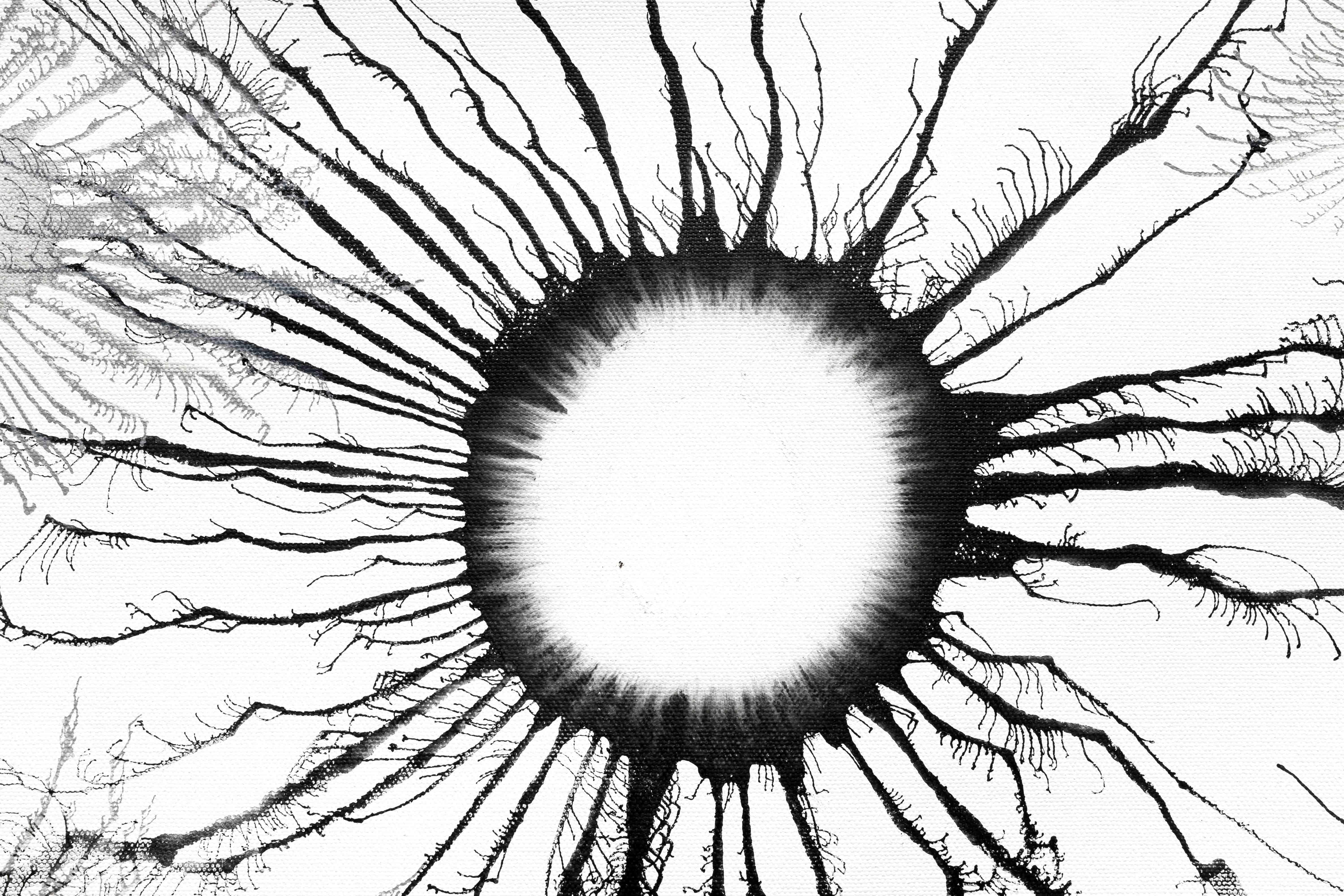 Arte contemporanea indiana di Sumit Mehndiratta - Serie Exploflora n. 93 in vendita 3