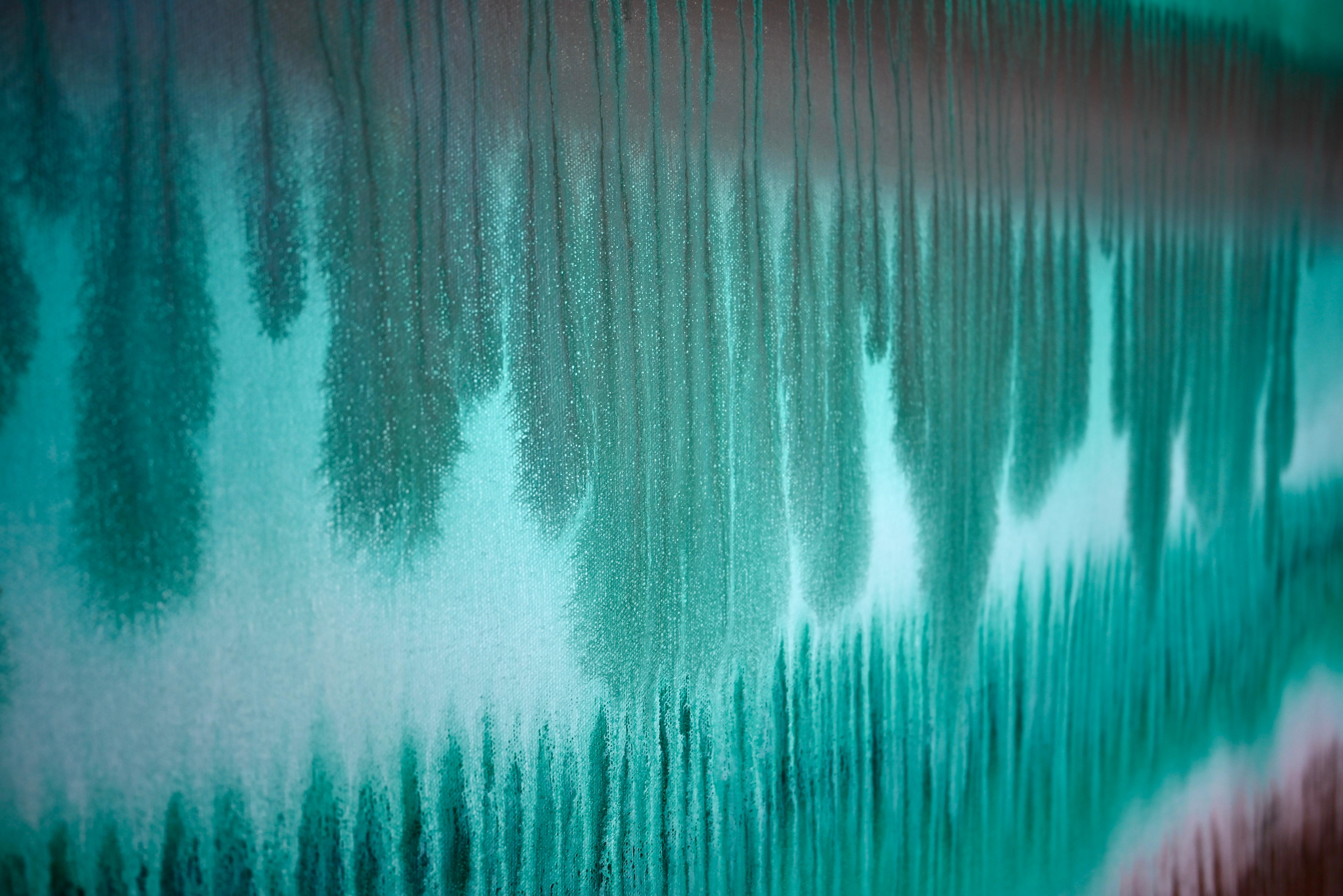 Indian Contemporary Art by Sumit Mehndiratta - Fluid Smear For Sale 2