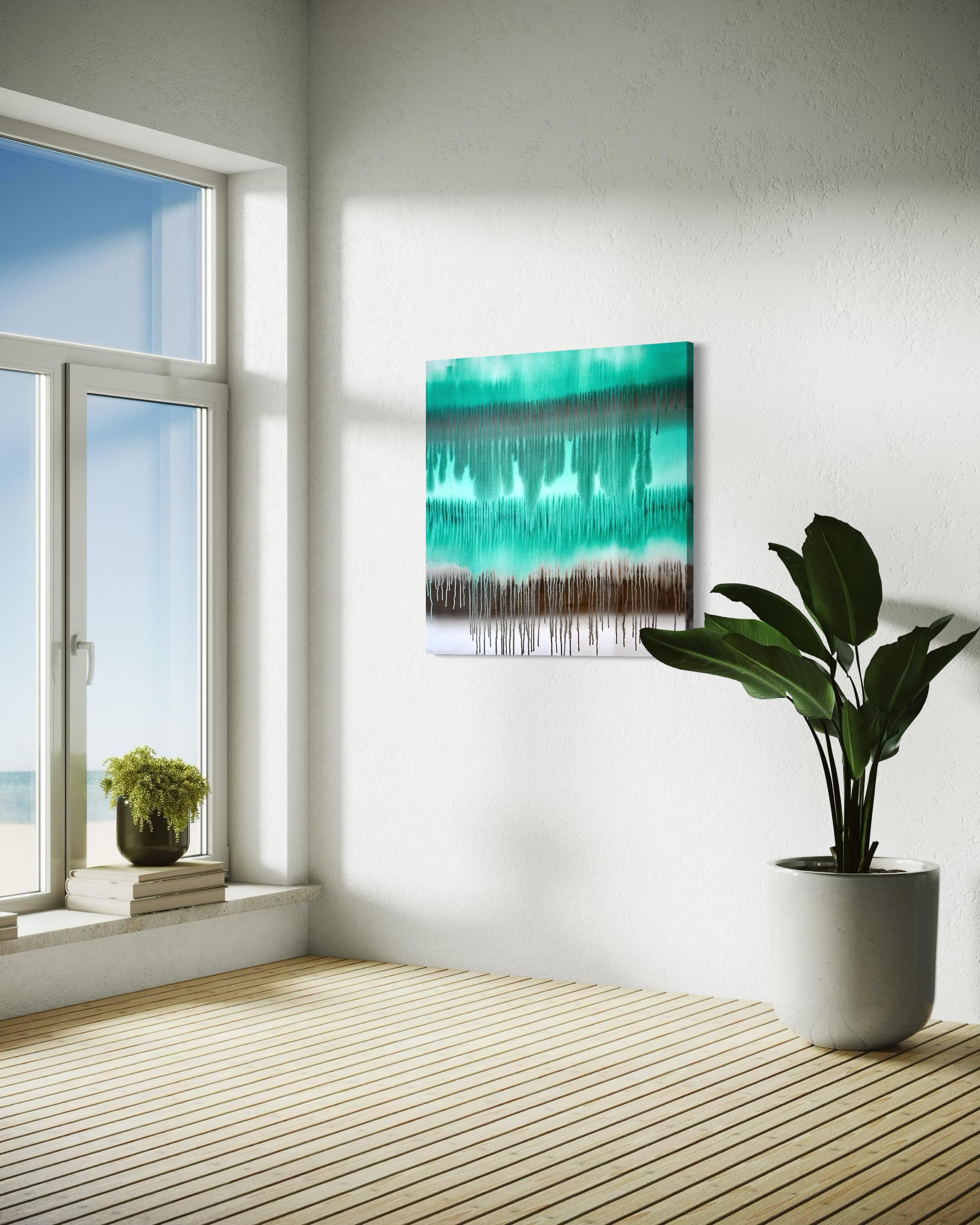 Indian Contemporary Art by Sumit Mehndiratta - Fluid Smear For Sale 5
