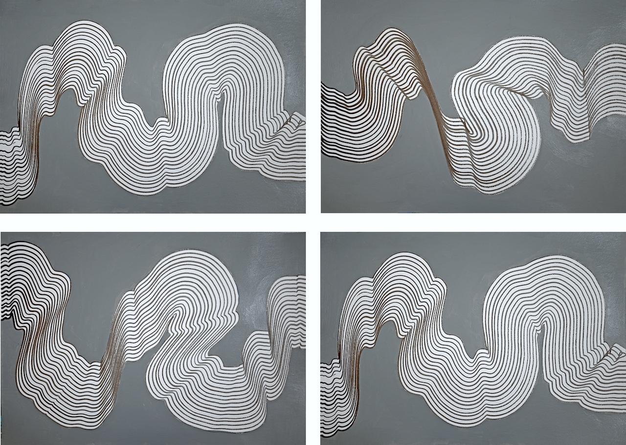 Arte indiana contemporanea di Sumit Mehndiratta - Greytitude