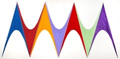 Arte contemporanea indiana di Sumit Mehndiratta - Nailed it Series no. 176