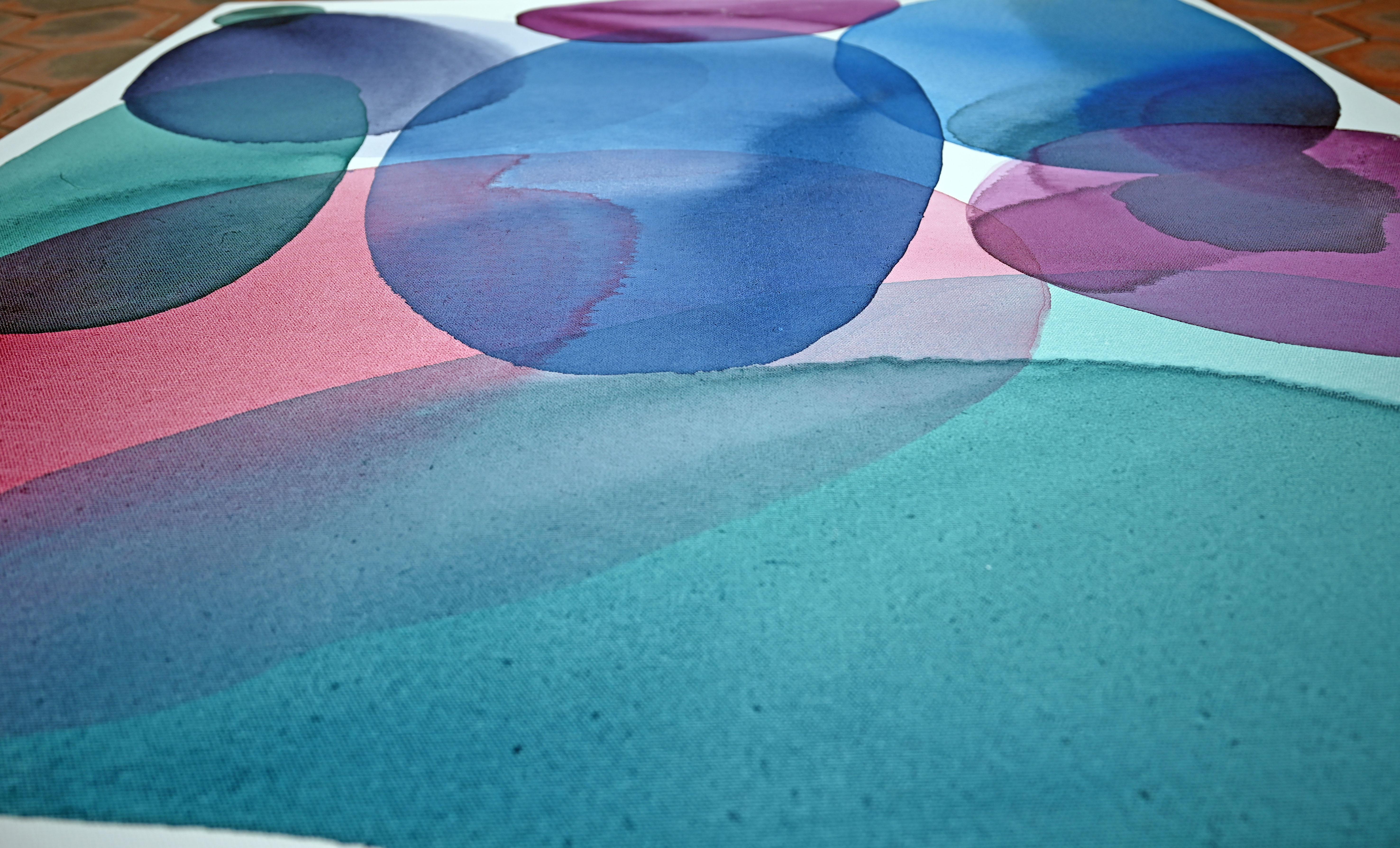 L'arte contemporanea indiana di Sumit Mehndiratta - Unanimous Palette in vendita 1