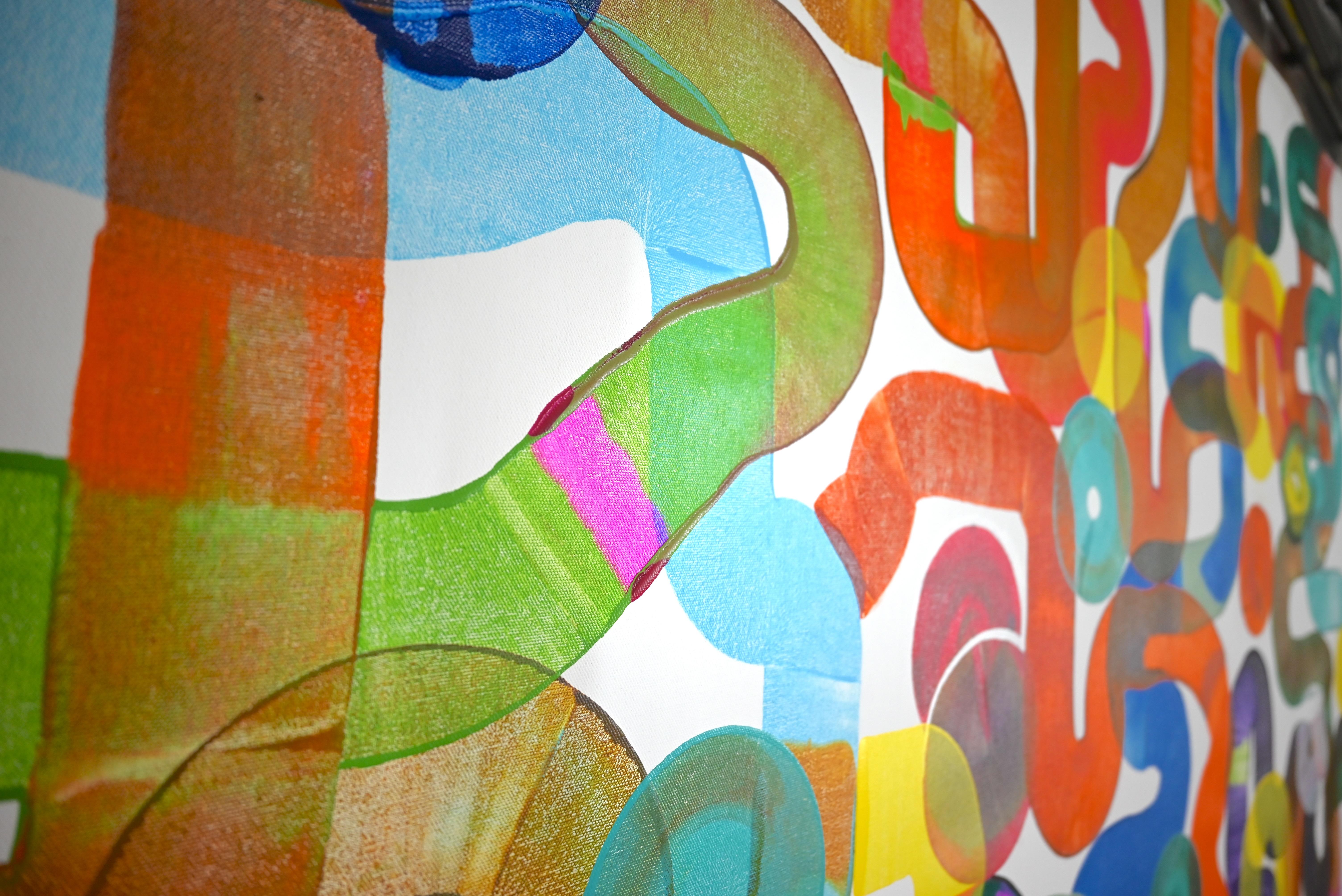 L'arte contemporanea indiana di Sumit Mehndiratta - Vibrancia in vendita 1