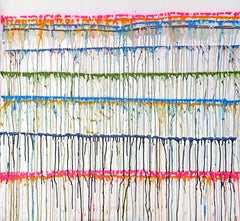 Indian Contemporary Art by Sumit Mehndiratta - Vibrant Rain