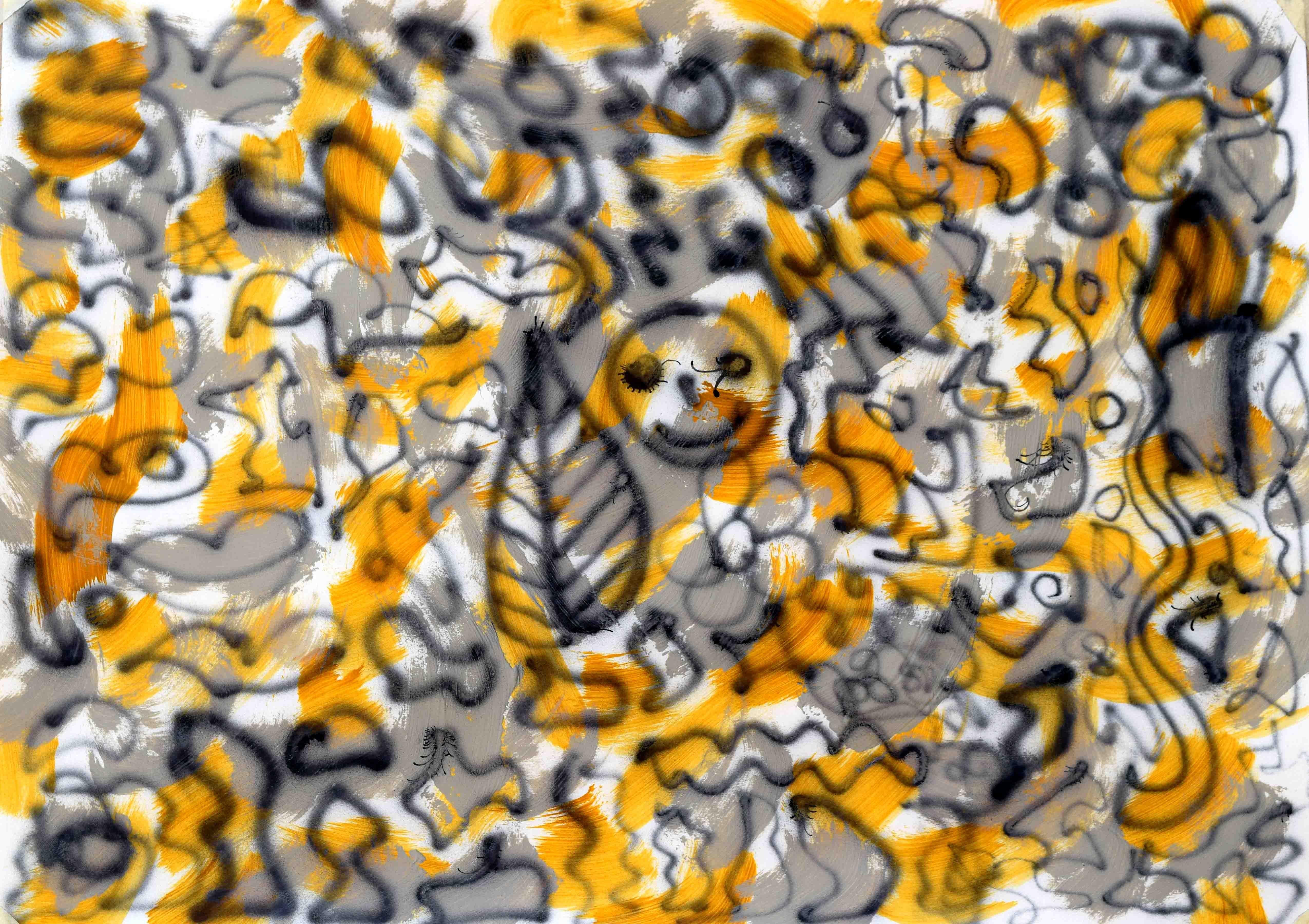 Art contemporain indien par Sumit Mehndiratta - Composition n° 128 en vente 6