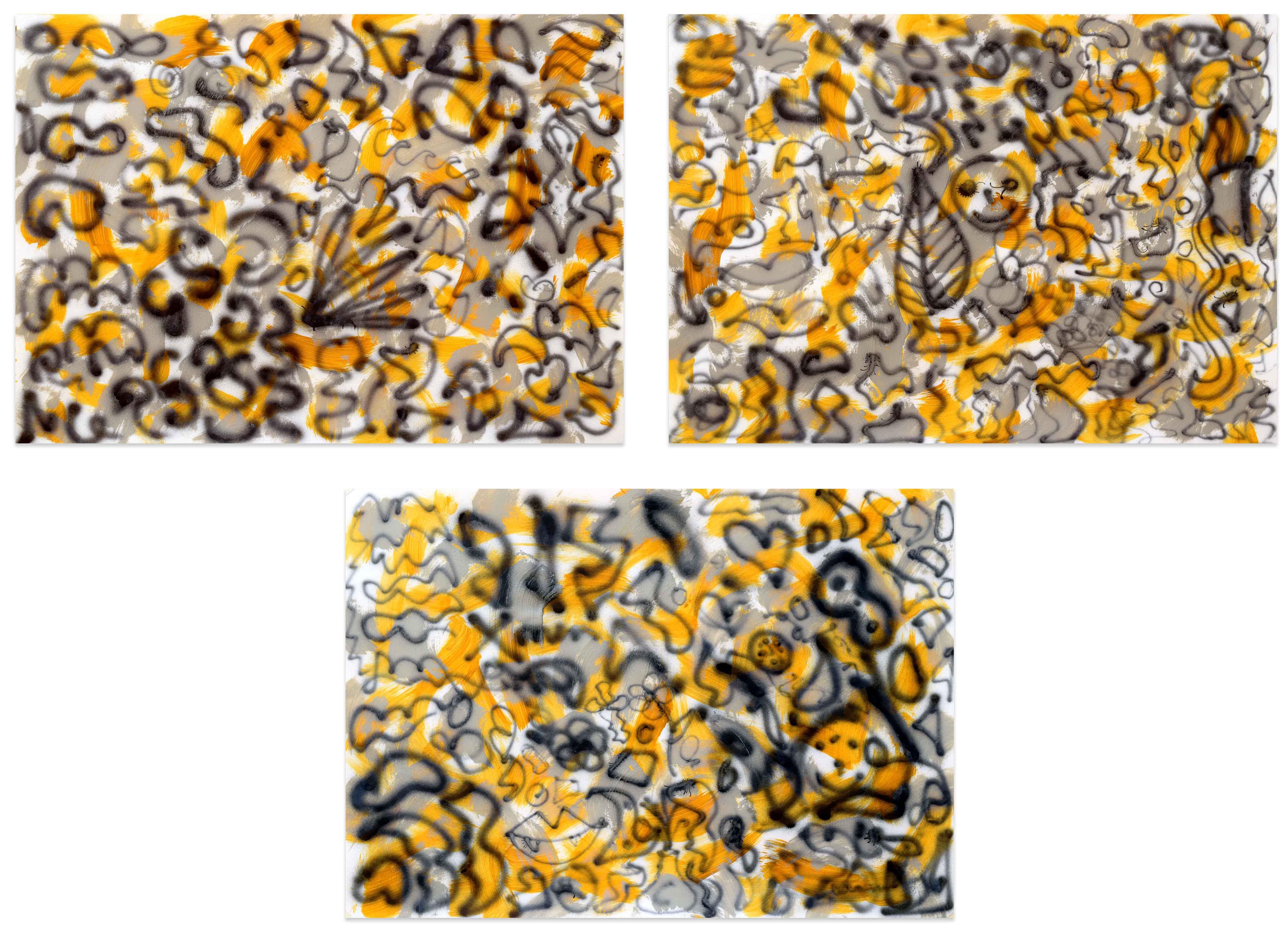 Art contemporain indien par Sumit Mehndiratta - Composition n° 128 en vente 2