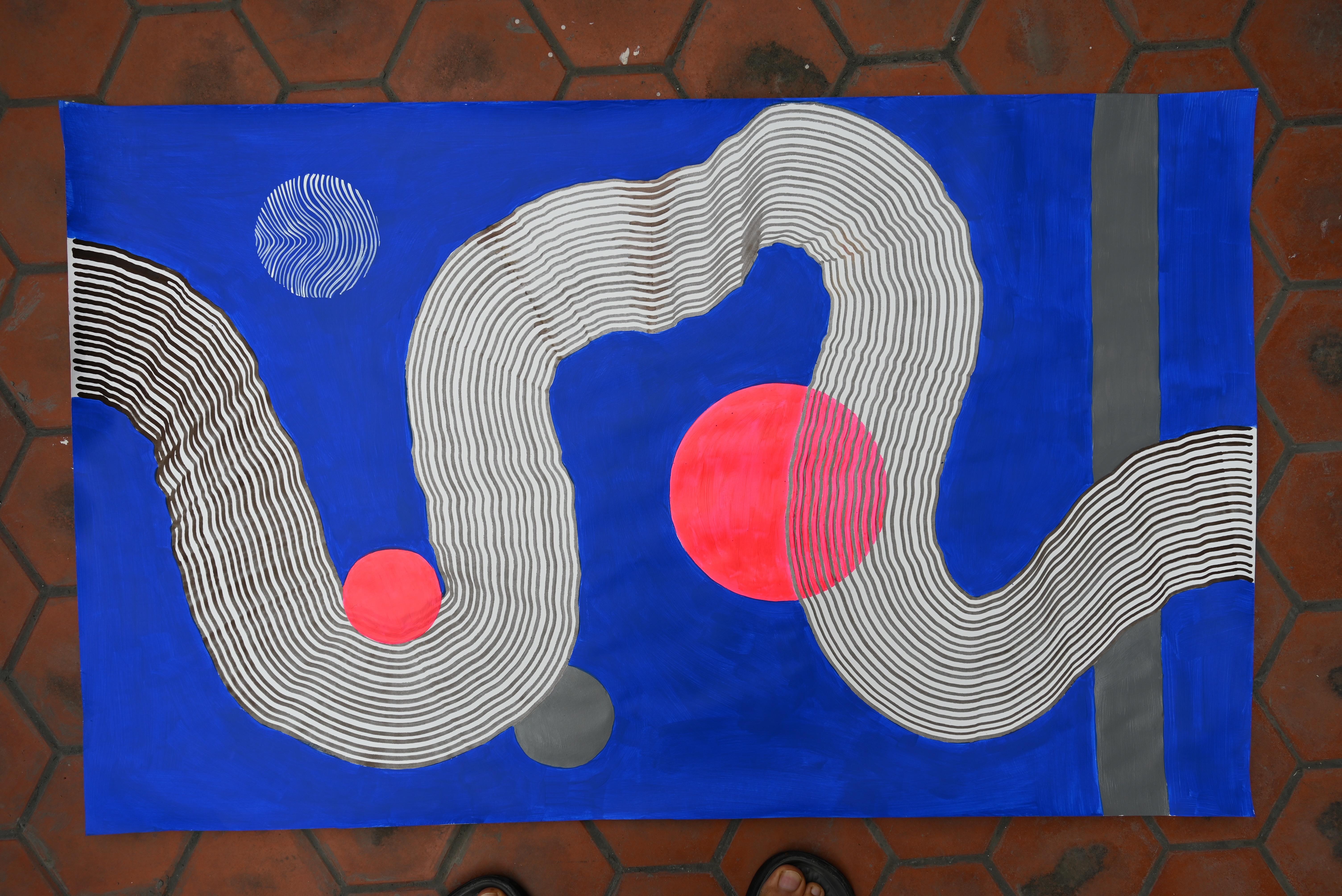 Indian Contemporary Art by Sumit Mehndiratta - Airsya For Sale 2