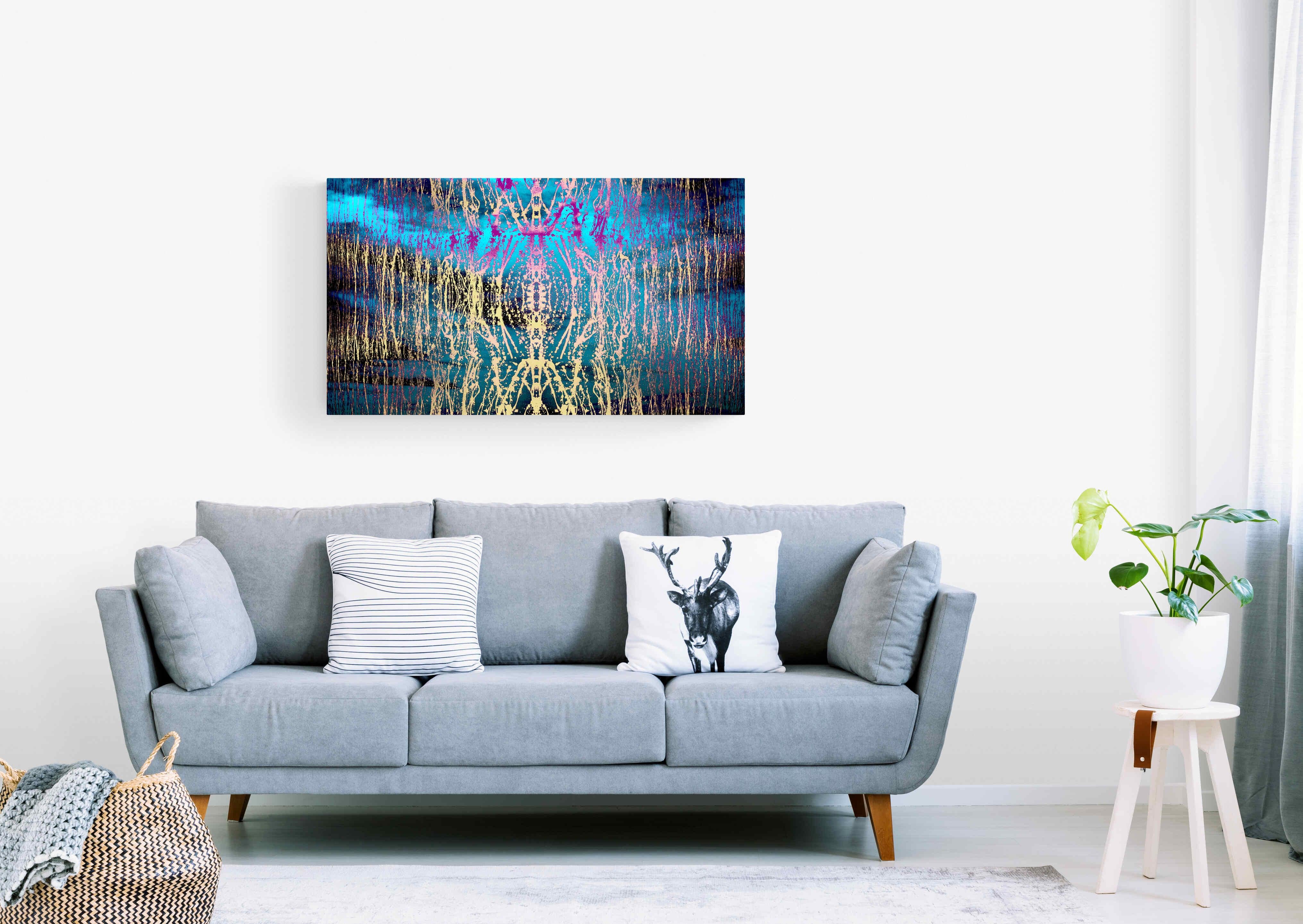 Indian Contemporary Art by Sumit Mehndiratta - All That I Can't See ! For Sale 1