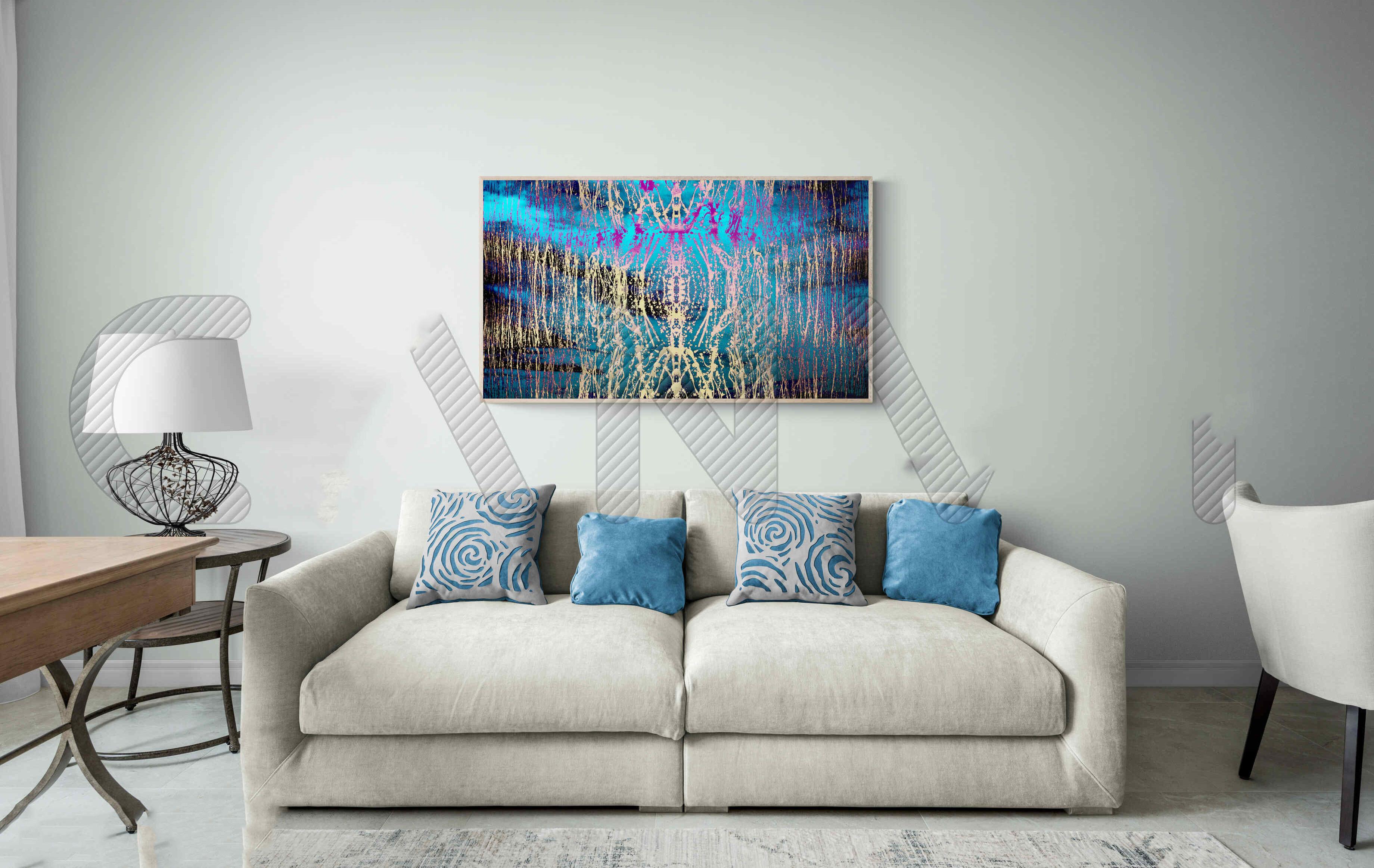 Indian Contemporary Art by Sumit Mehndiratta - All That I Can't See ! For Sale 3