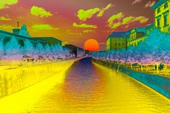 Indian Contemporary Art by Sumit Mehndiratta - Berlin Sunset