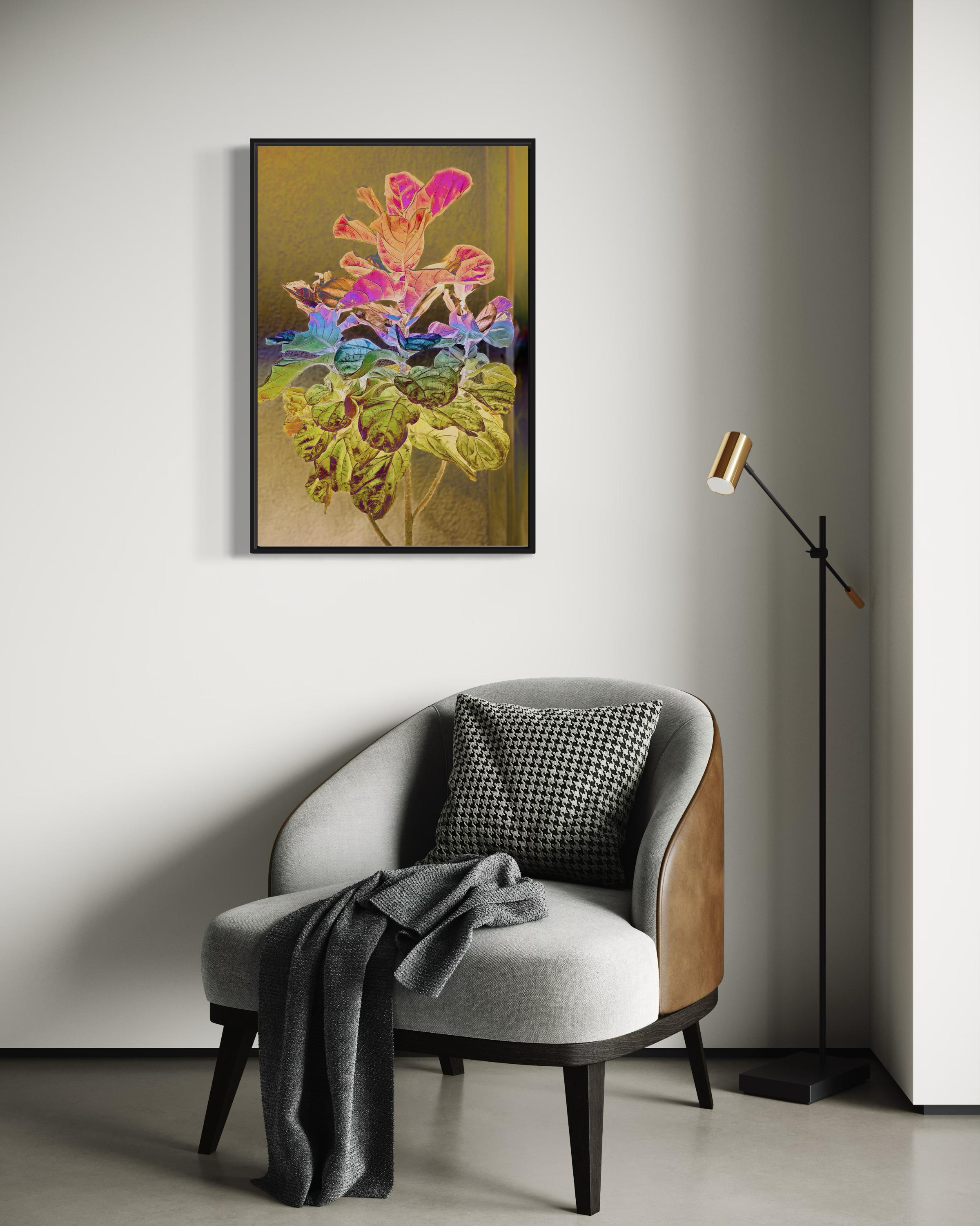Art contemporain indien de Sumit Mehndiratta - Golden Fig en vente 3