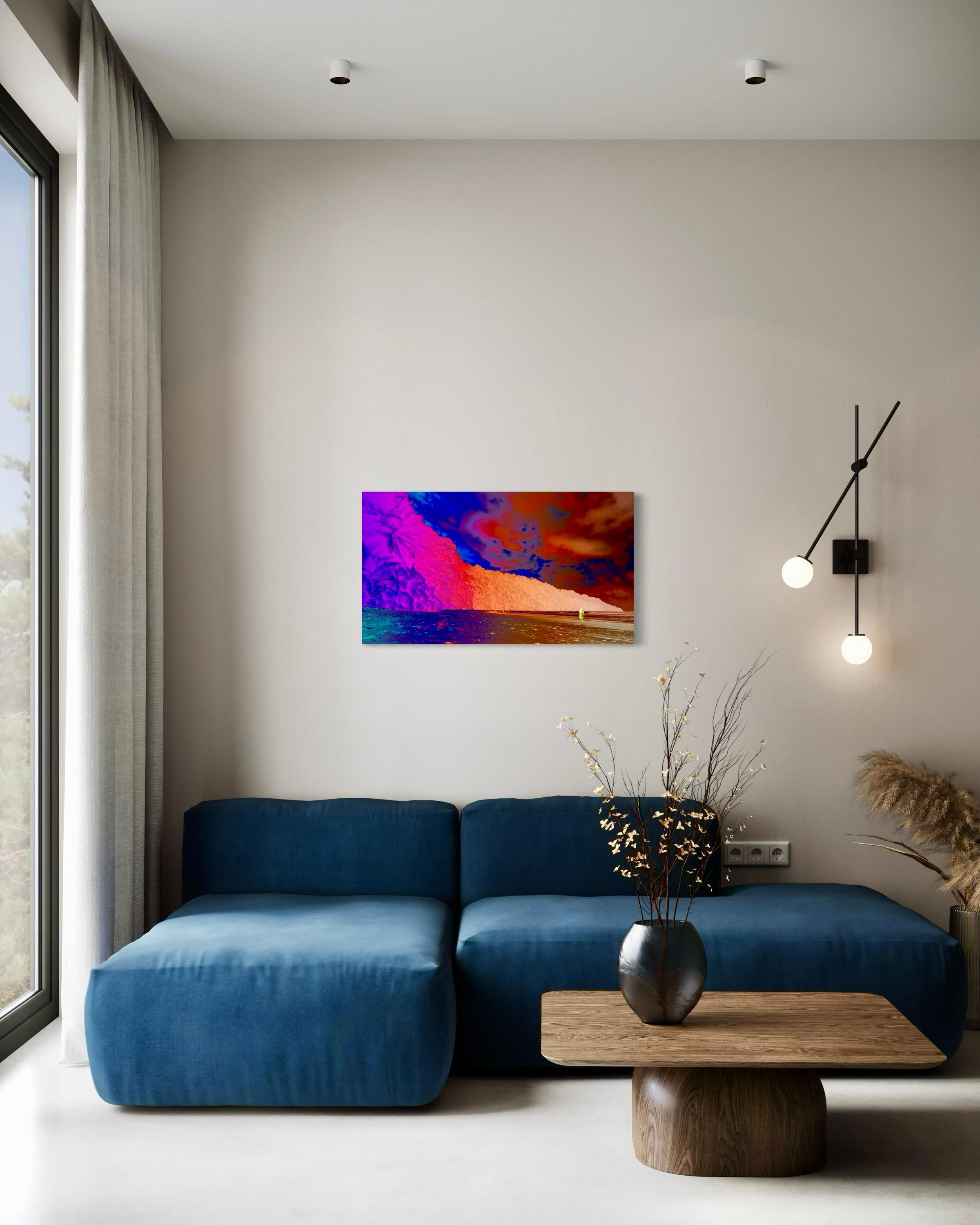 Art contemporain indien par Sumit Mehndiratta - Parallele Beach en vente 2