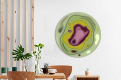 Indische zeitgenössische Kunst von Sumit Mehndiratta – „Pistachio Study“