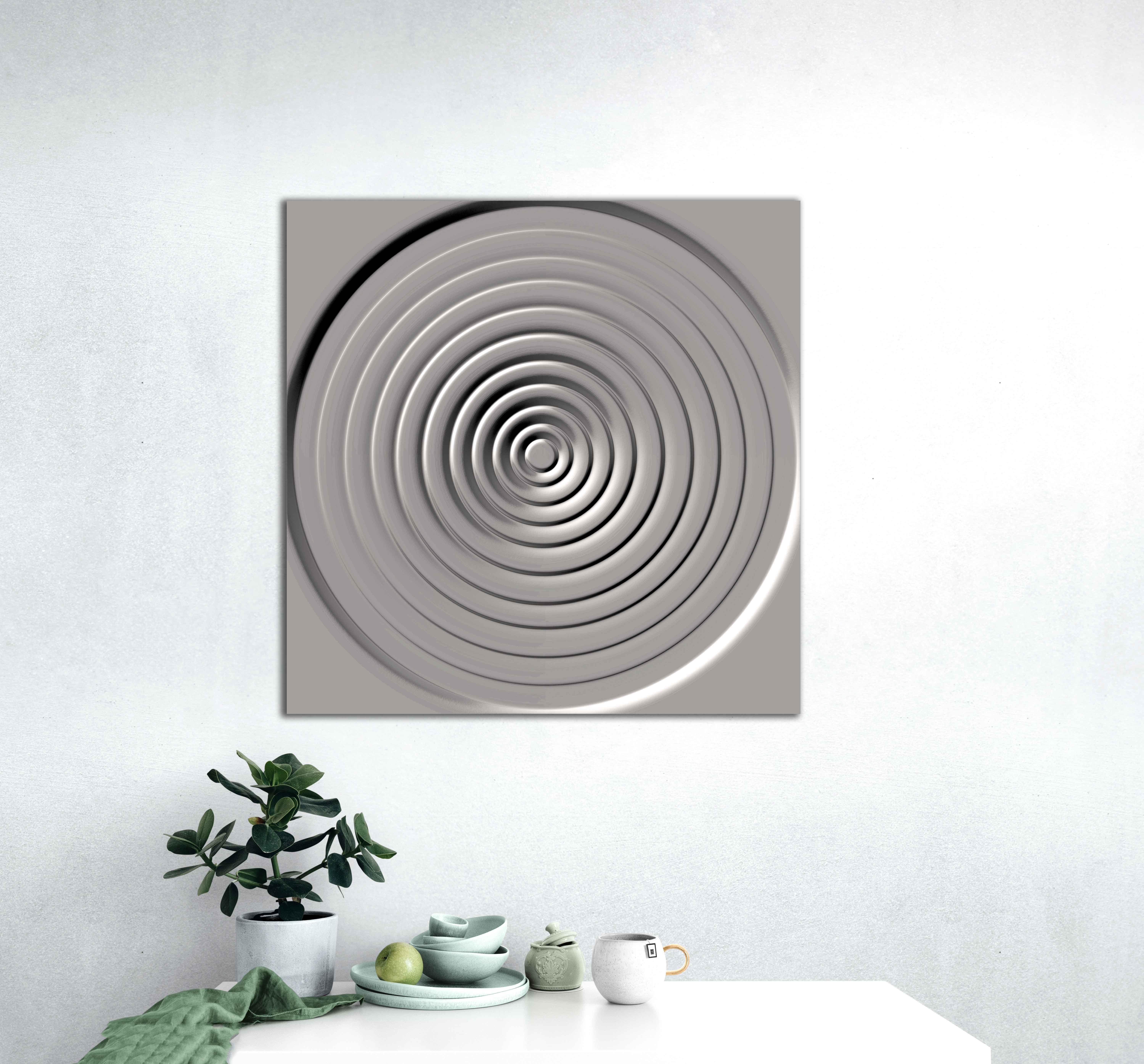 Arte contemporanea indiana di Sumit Mehndiratta - Onde sonore in vendita 1