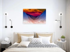 Zeitgenössische indische Kunst von Sumit Mehndiratta - Supermondhimmel