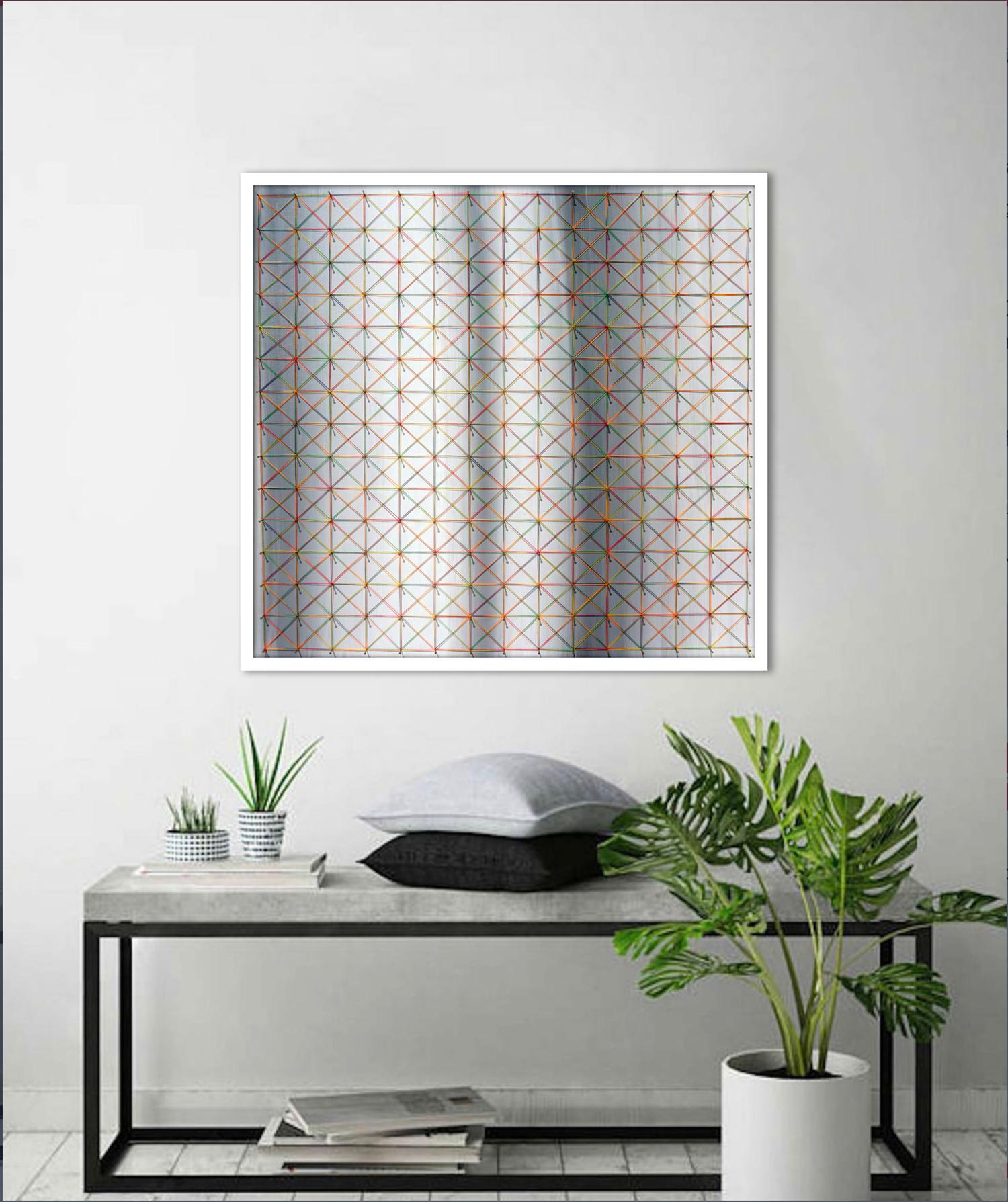 Arte contemporanea indiana di Sumit Mehndiratta - Serie Nailed it n.124 in vendita 2