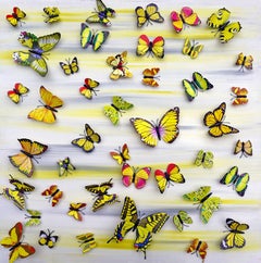 Indian Contemporary Art by Sumit Mehndiratta - Butterfly Park 4