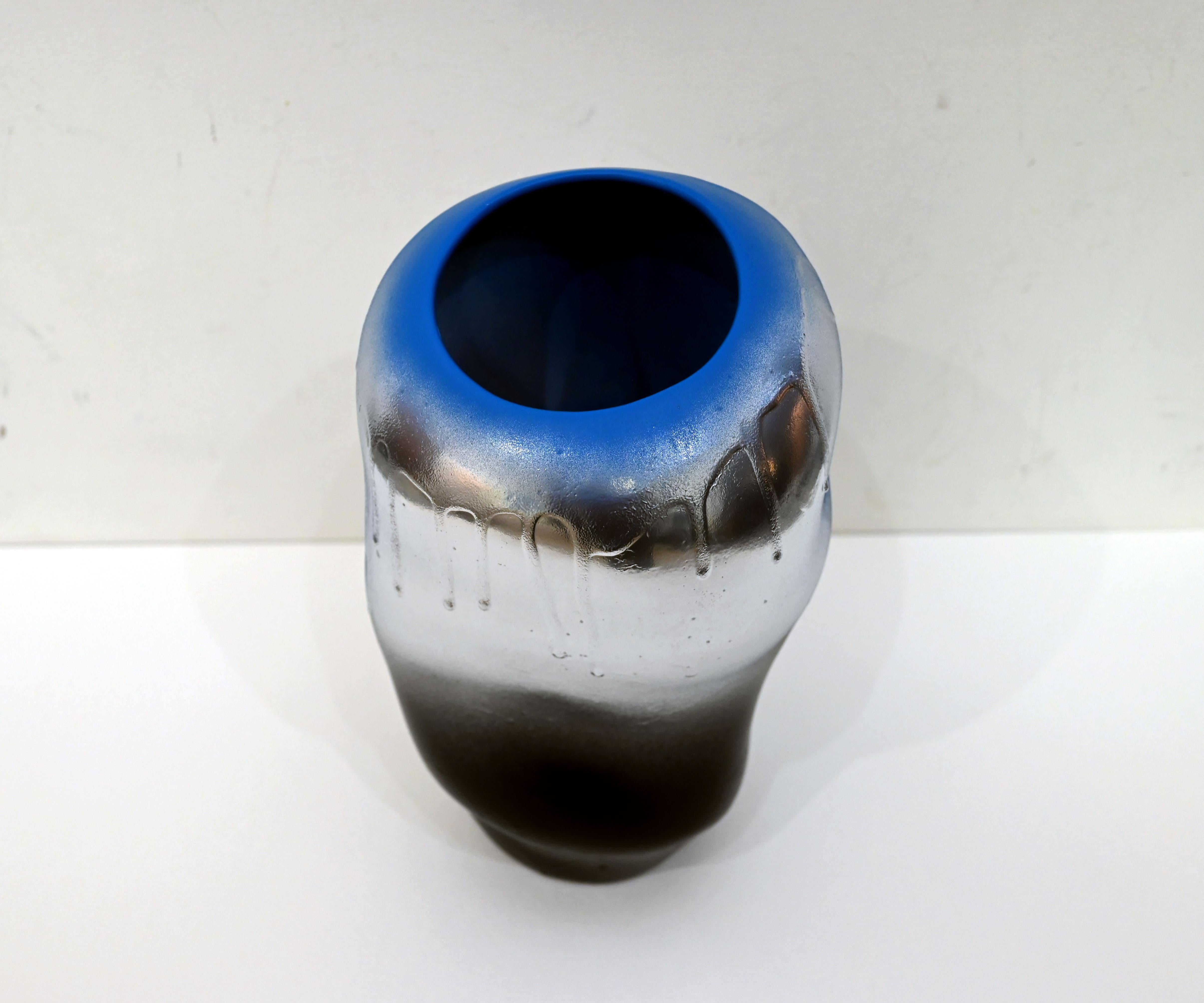 Indische zeitgenössische Kunst von Sumit Mehndiratta - Drip chrom im Angebot 6
