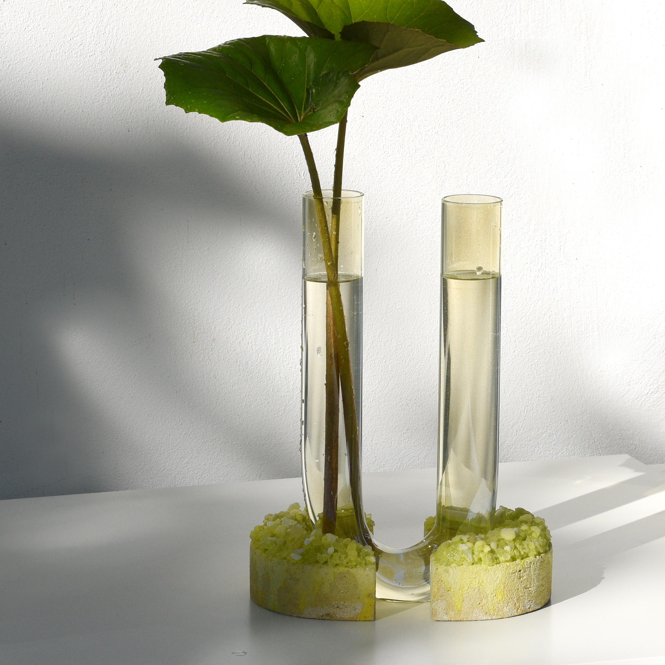 Hand-Crafted Summer Cochlea Del Risveglio Seasons Edition Vase by Coki Barbieri For Sale