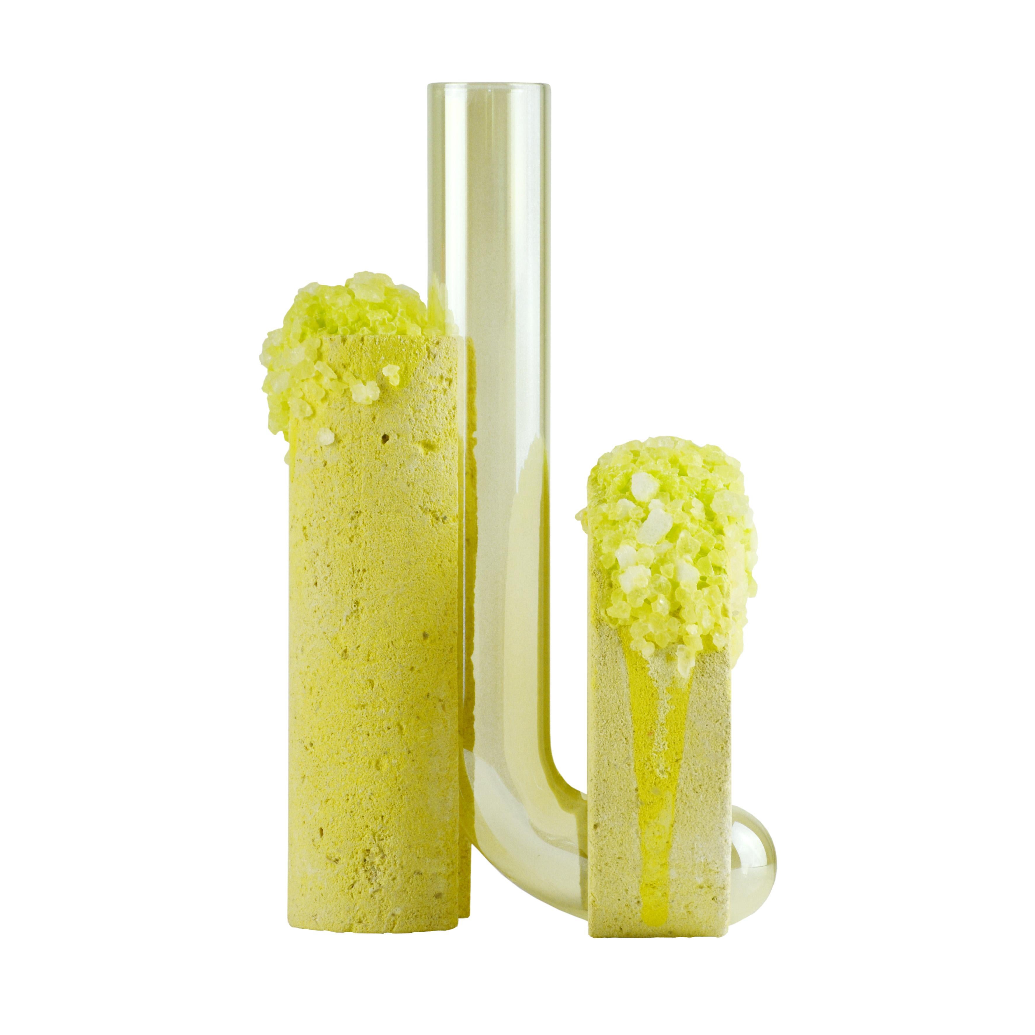 Sommer-Vase „Cochlea Della Metamorfosi 2 Seasons“ von Coki Barbieri (Postmoderne) im Angebot