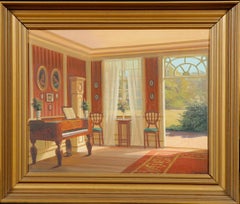 "Summer Day", Oil on Canvas by Danish Artist Frederic W. Svendsen (1885-1975)
