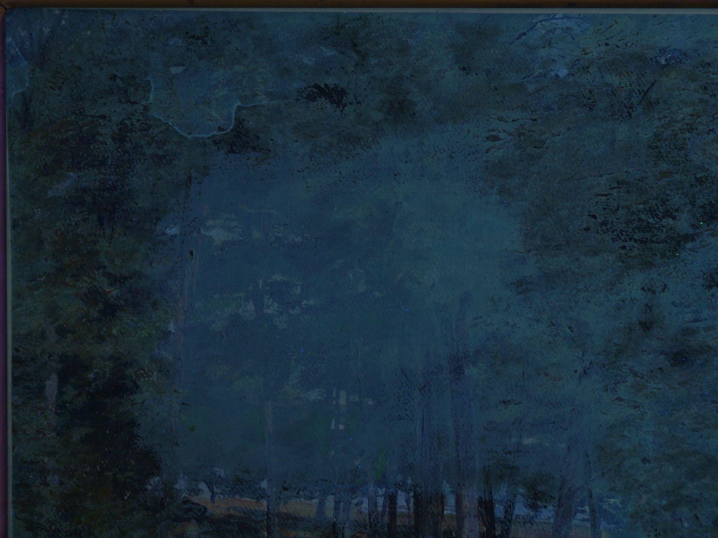 “Summer Landscape” American Painting Attributed to Robert Bruce Crane, Signed 13