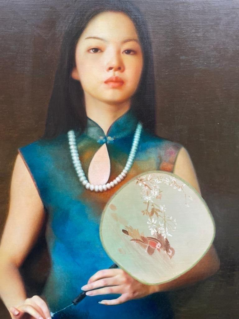 20th Century  Oil on Canvas by Zhang Dong Sheng, 2003 