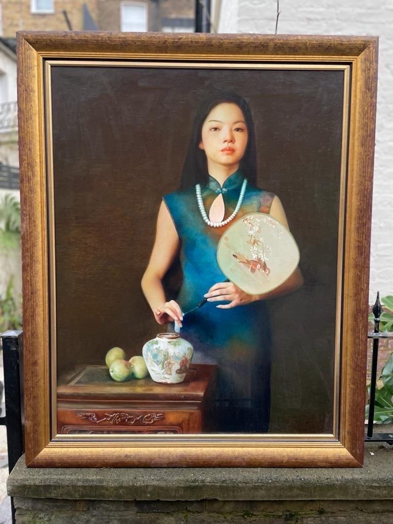  Oil on Canvas by Zhang Dong Sheng, 2003 