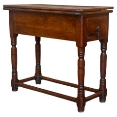 Tavolo estivo Foldes in Oak con piano quadrato, anni '40