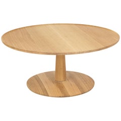 Summer Studio Large White Oak Lotus Table