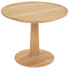 Summer Studio White Oak Lotus Side Table